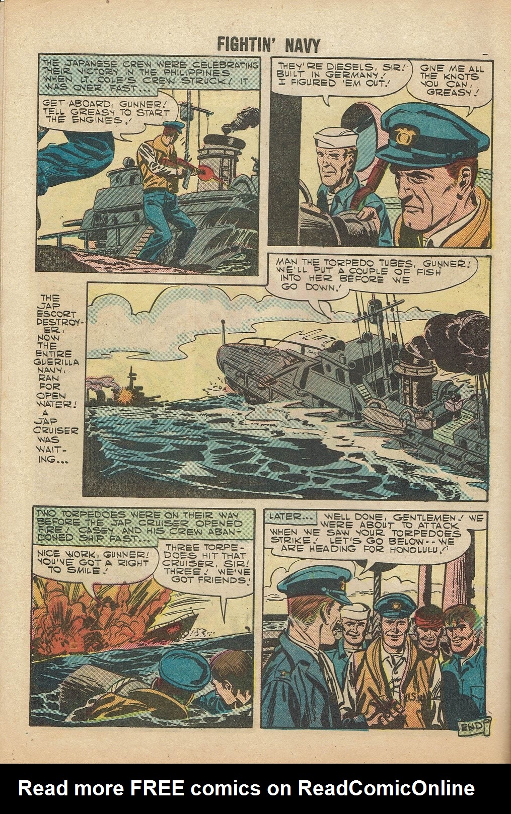 Read online Fightin' Navy comic -  Issue #81 - 8