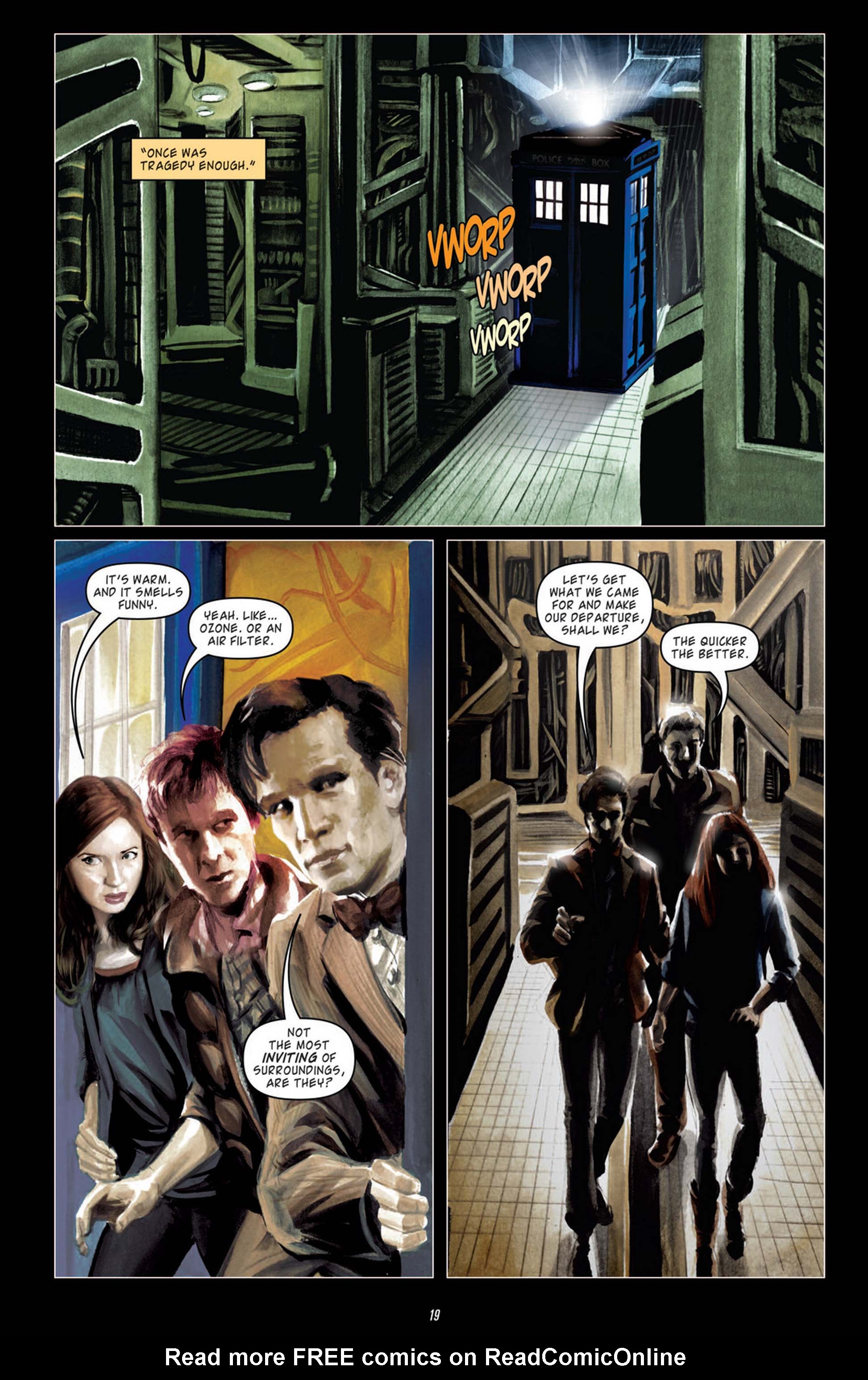 Read online Star Trek: The Next Generation/Doctor Who: Assimilation² comic -  Issue #6 - 22