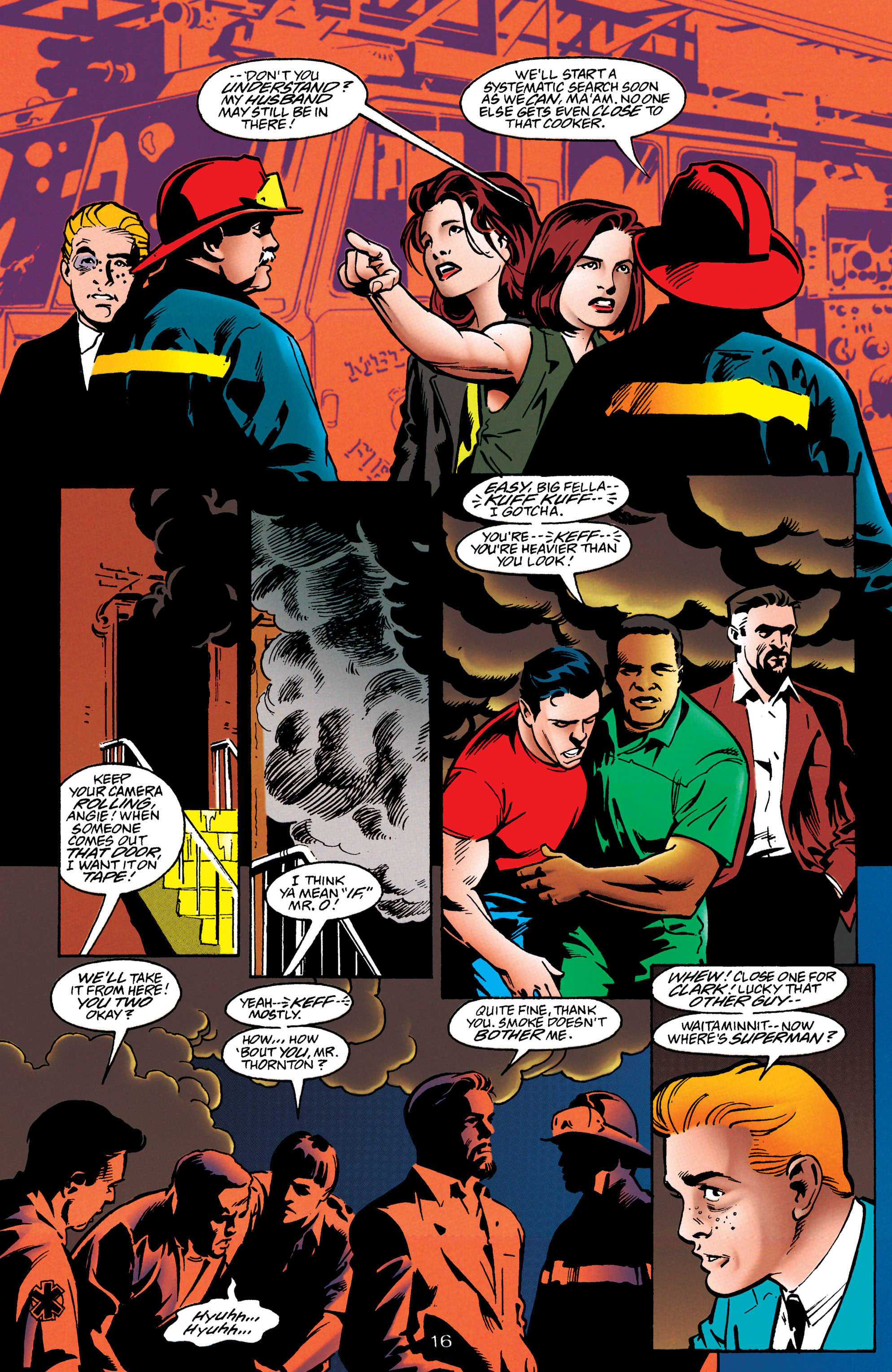 Read online Adventures of Superman (1987) comic -  Issue #549 - 16