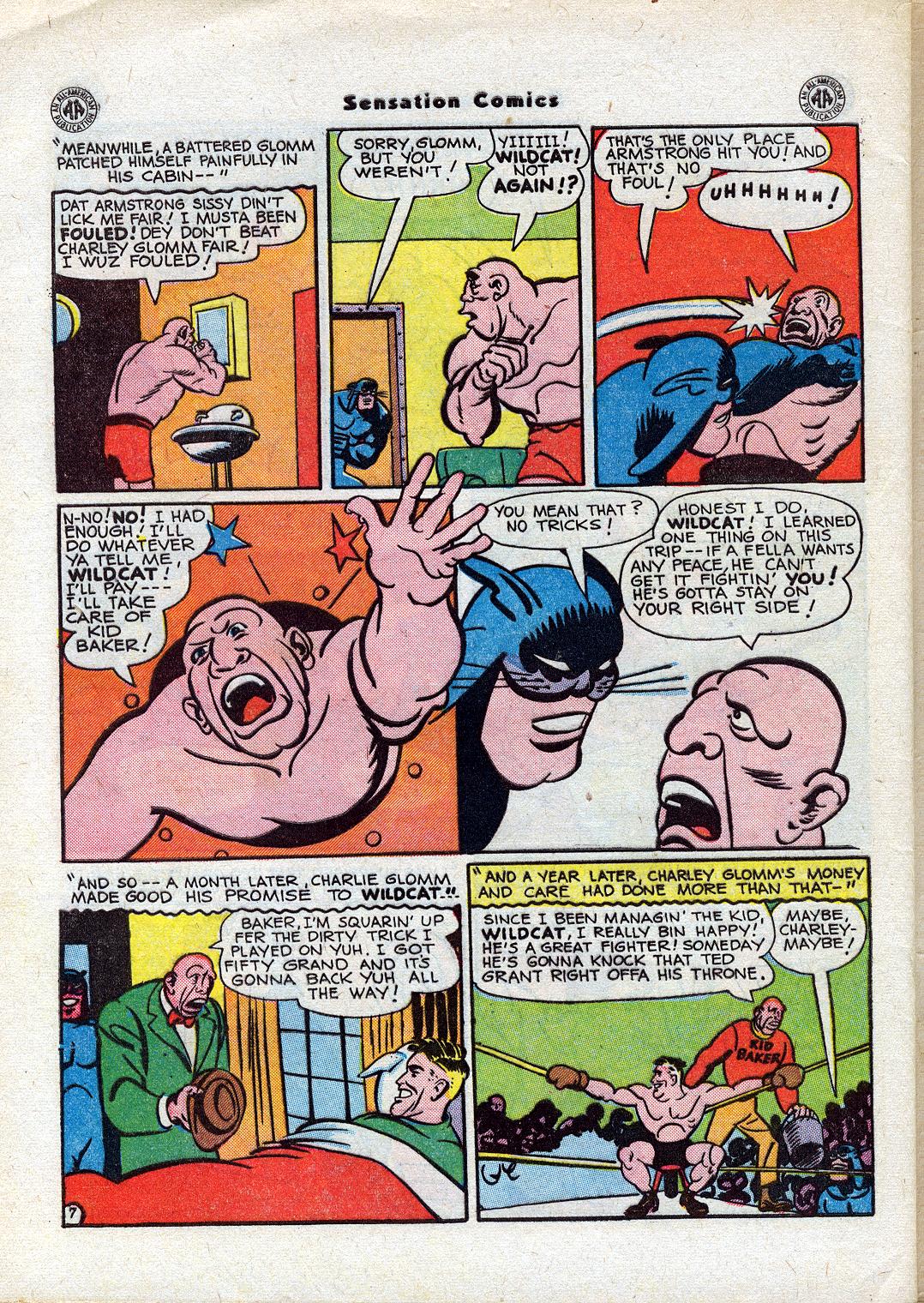 Read online Sensation (Mystery) Comics comic -  Issue #44 - 48