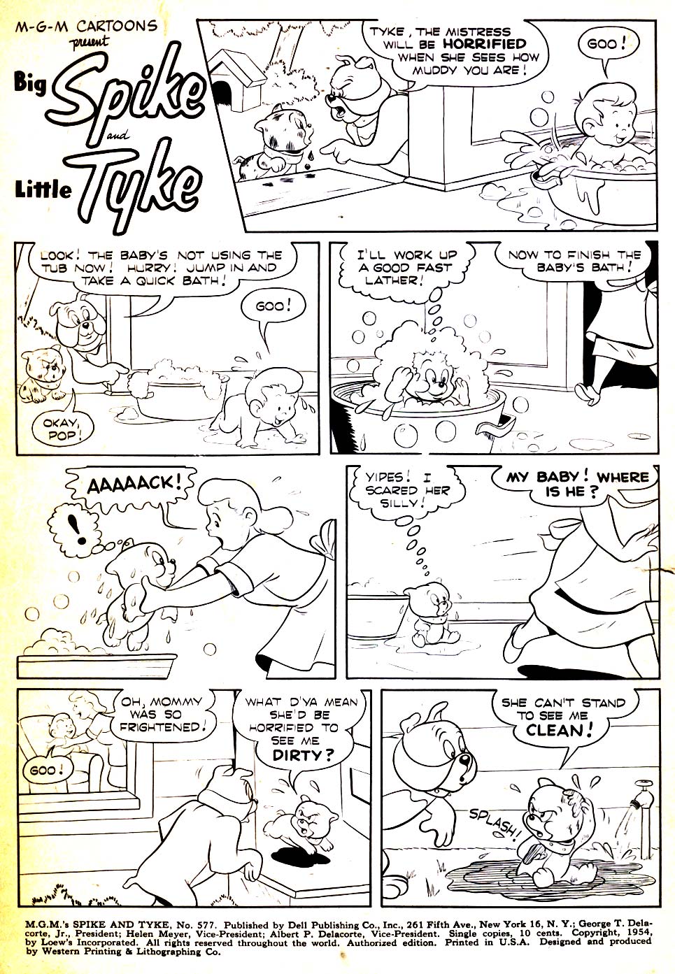 Read online Four Color Comics comic -  Issue #577 - 2