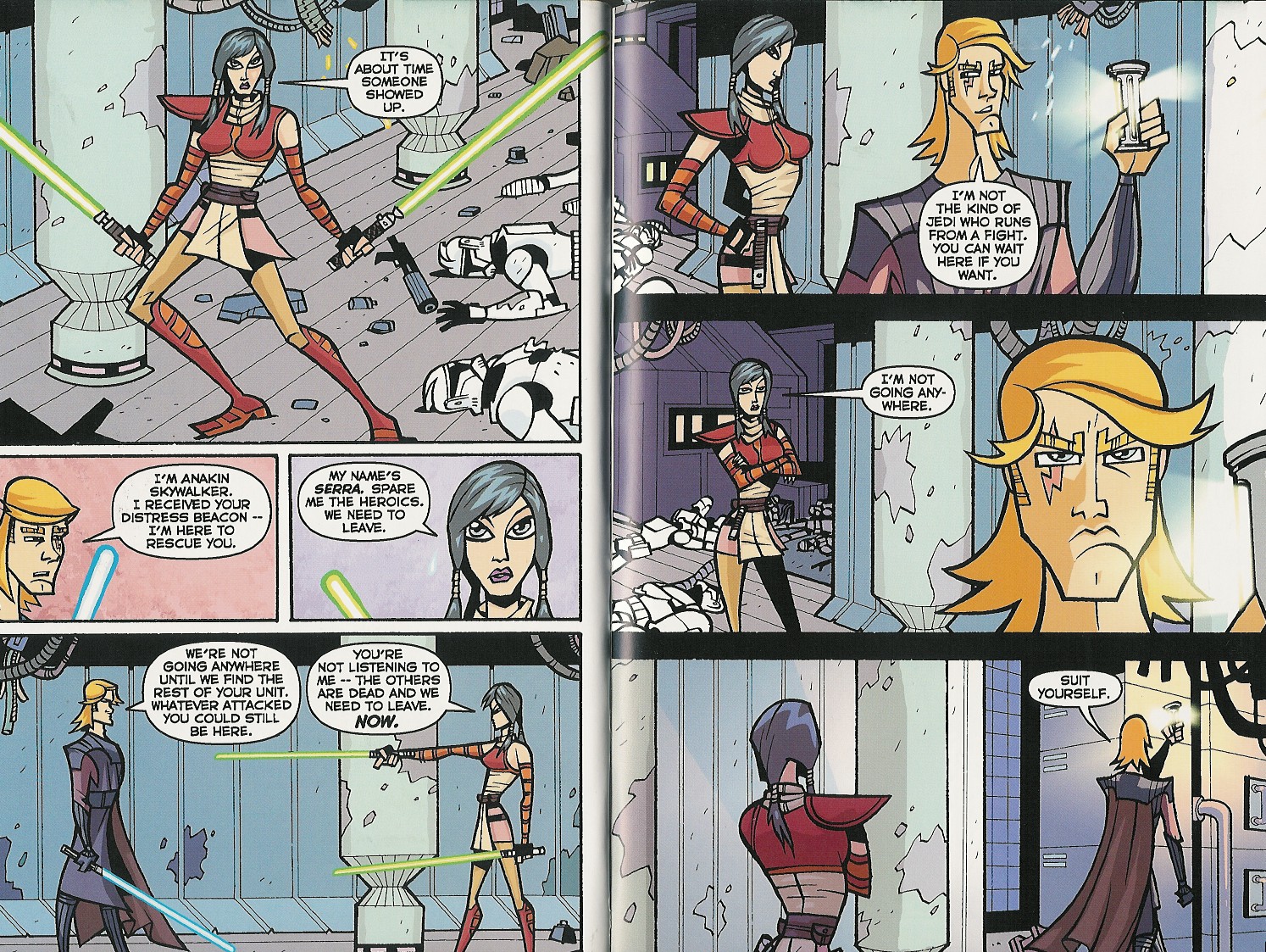 Read online Star Wars: Clone Wars Adventures comic -  Issue # TPB 4 - 22