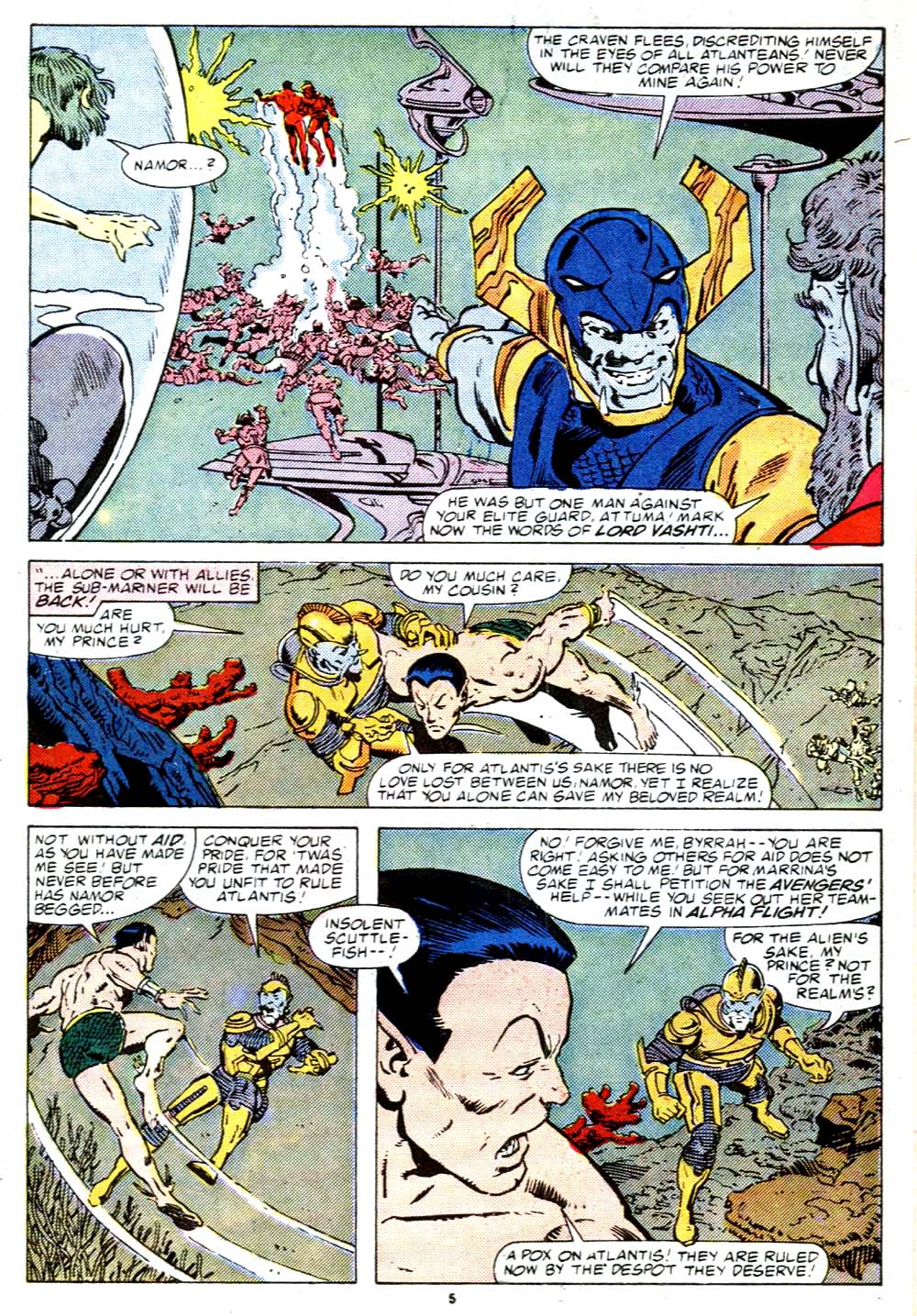 Read online Alpha Flight (1983) comic -  Issue #38 - 6