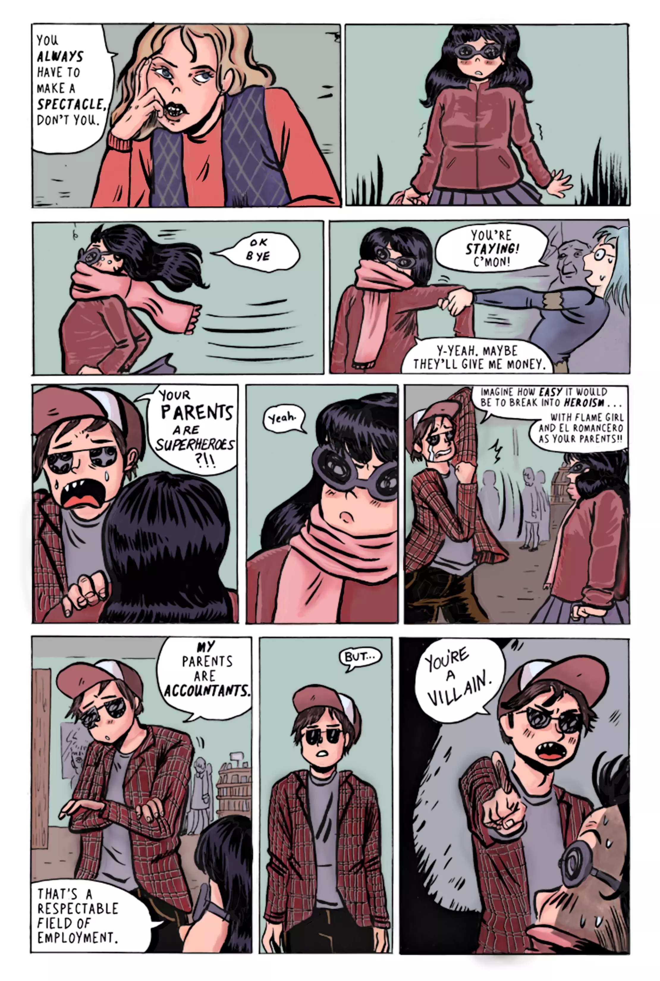 Read online Henchgirl comic -  Issue #4 - 17