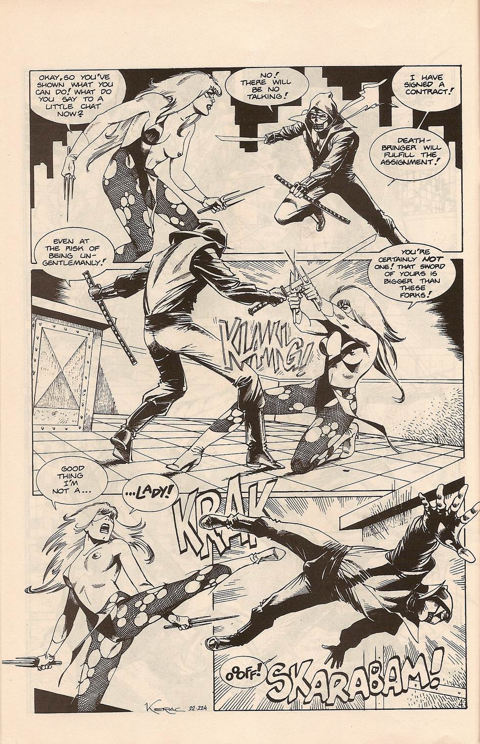 Read online Cat Claw comic -  Issue #8 - 16