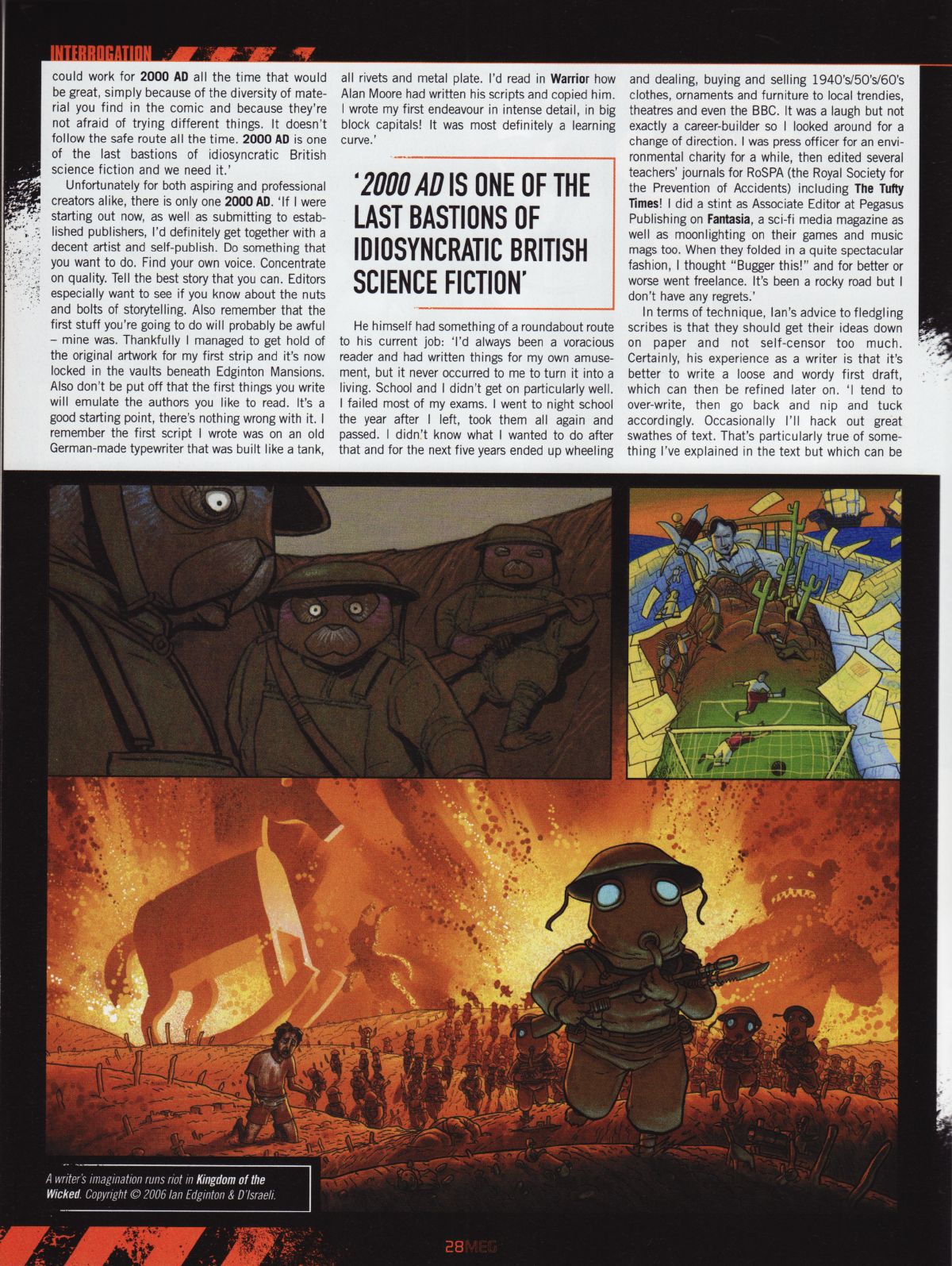 Read online Judge Dredd Megazine (Vol. 5) comic -  Issue #247 - 28