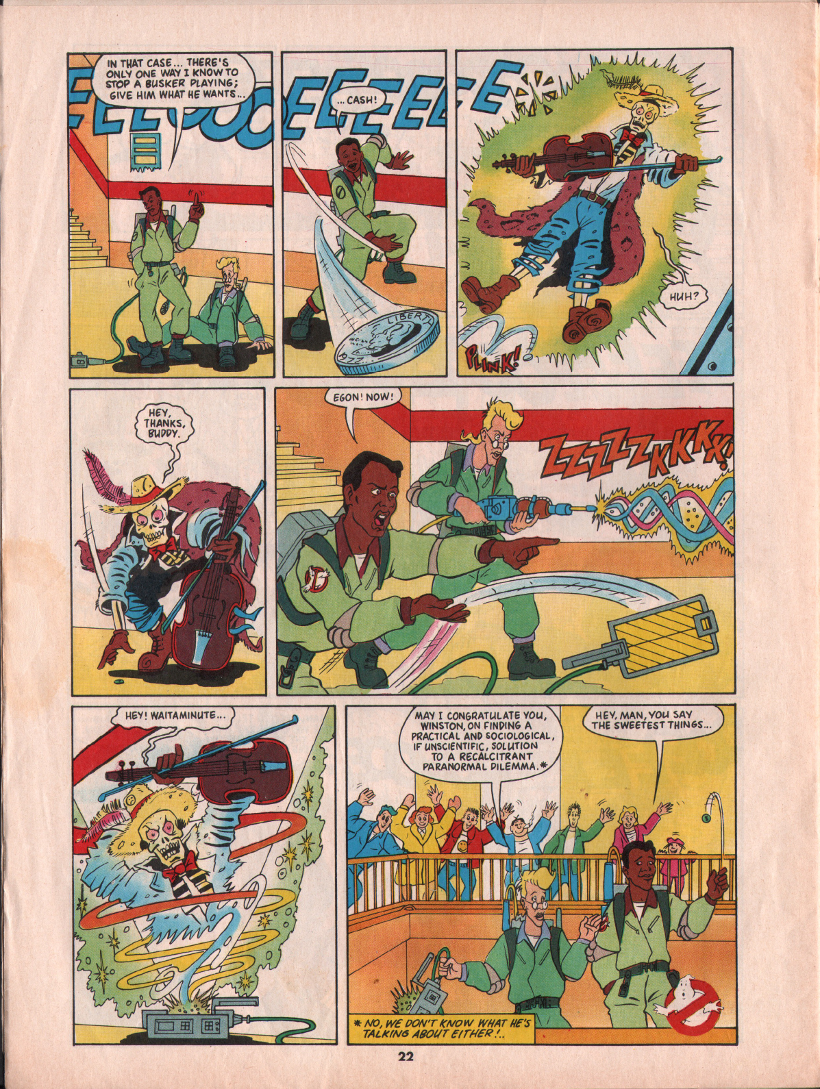 Read online The Real Ghostbusters comic -  Issue #7 - 22