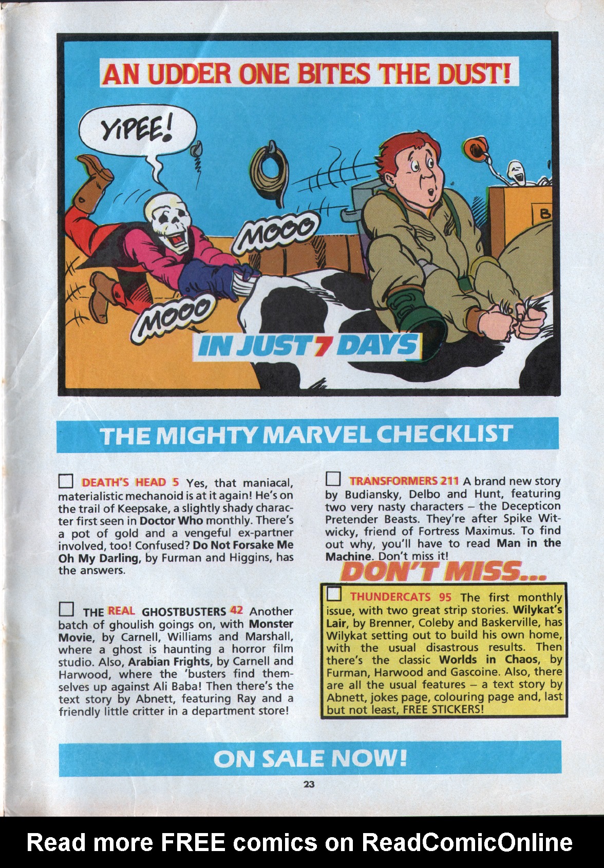 Read online The Real Ghostbusters comic -  Issue #42 - 23