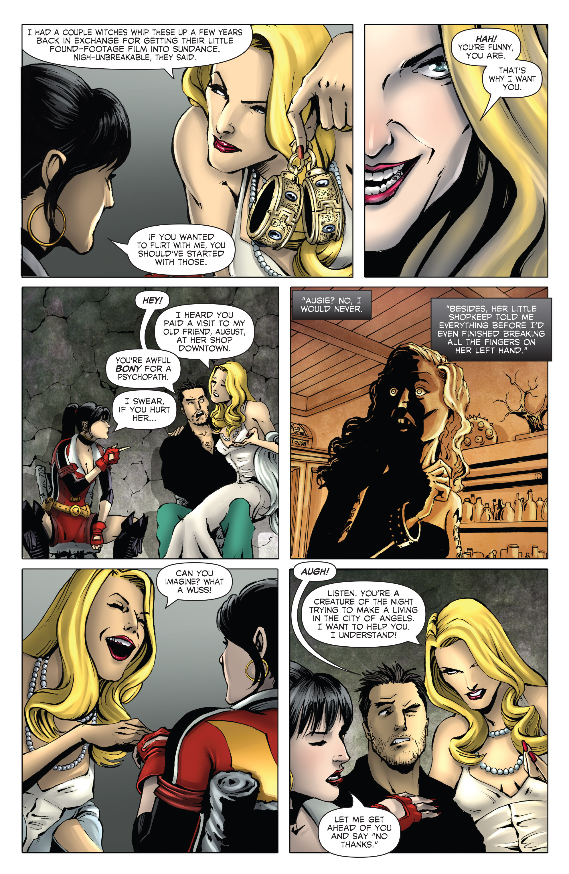 Read online Vampirella (2016) comic -  Issue #4 - 13