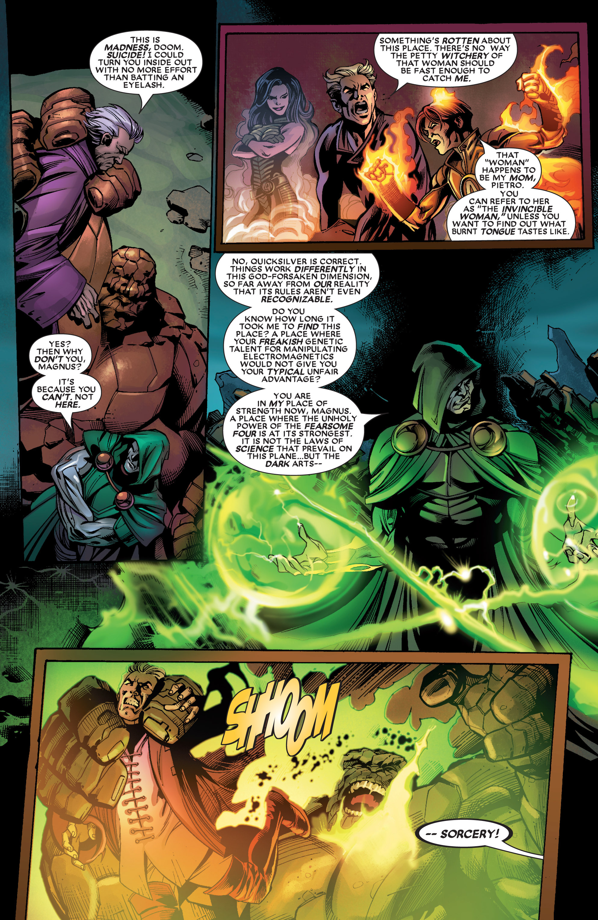 Read online Fantastic Four: House of M comic -  Issue #3 - 4