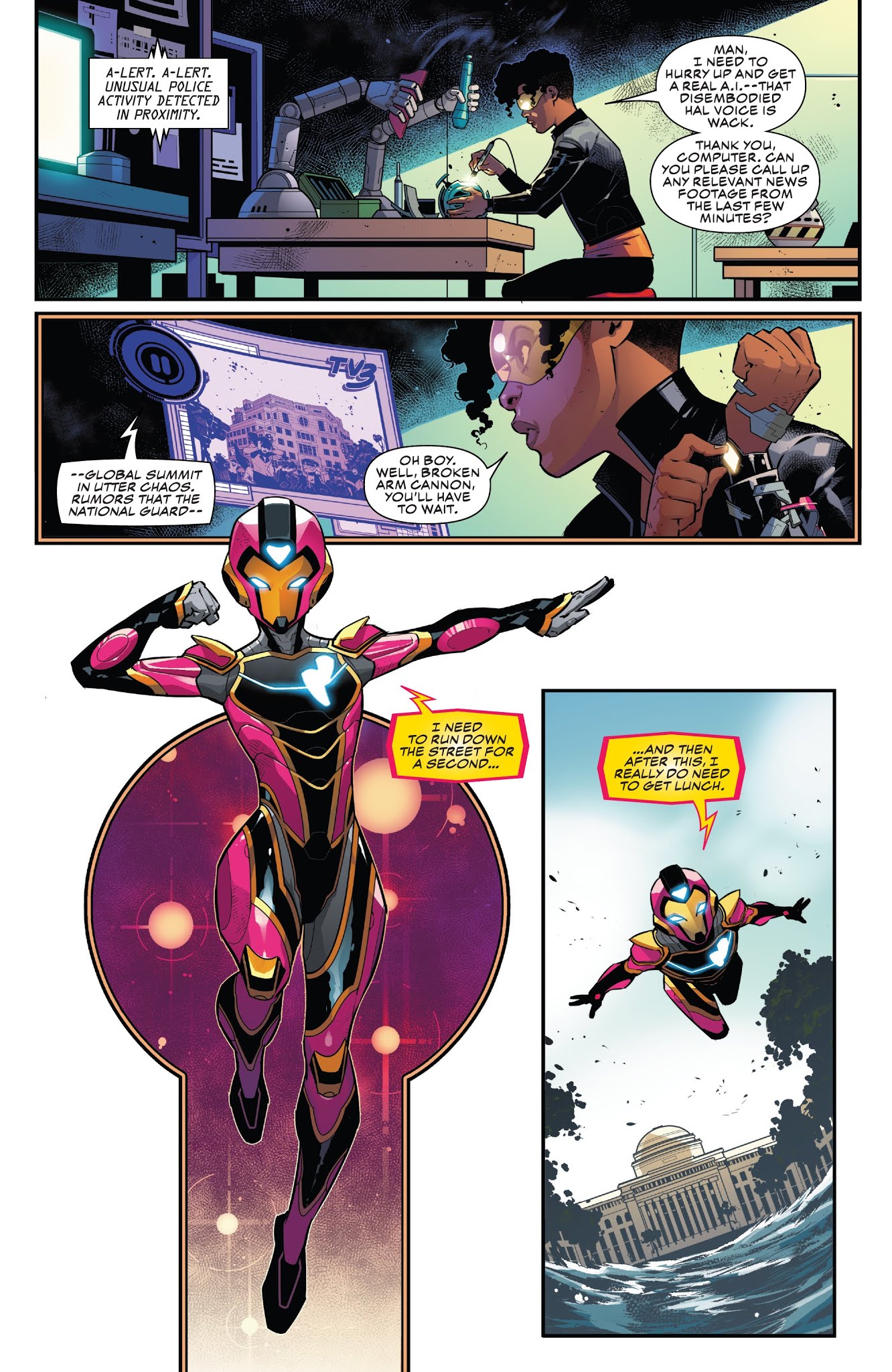 Read online Ironheart comic -  Issue #1 - 10