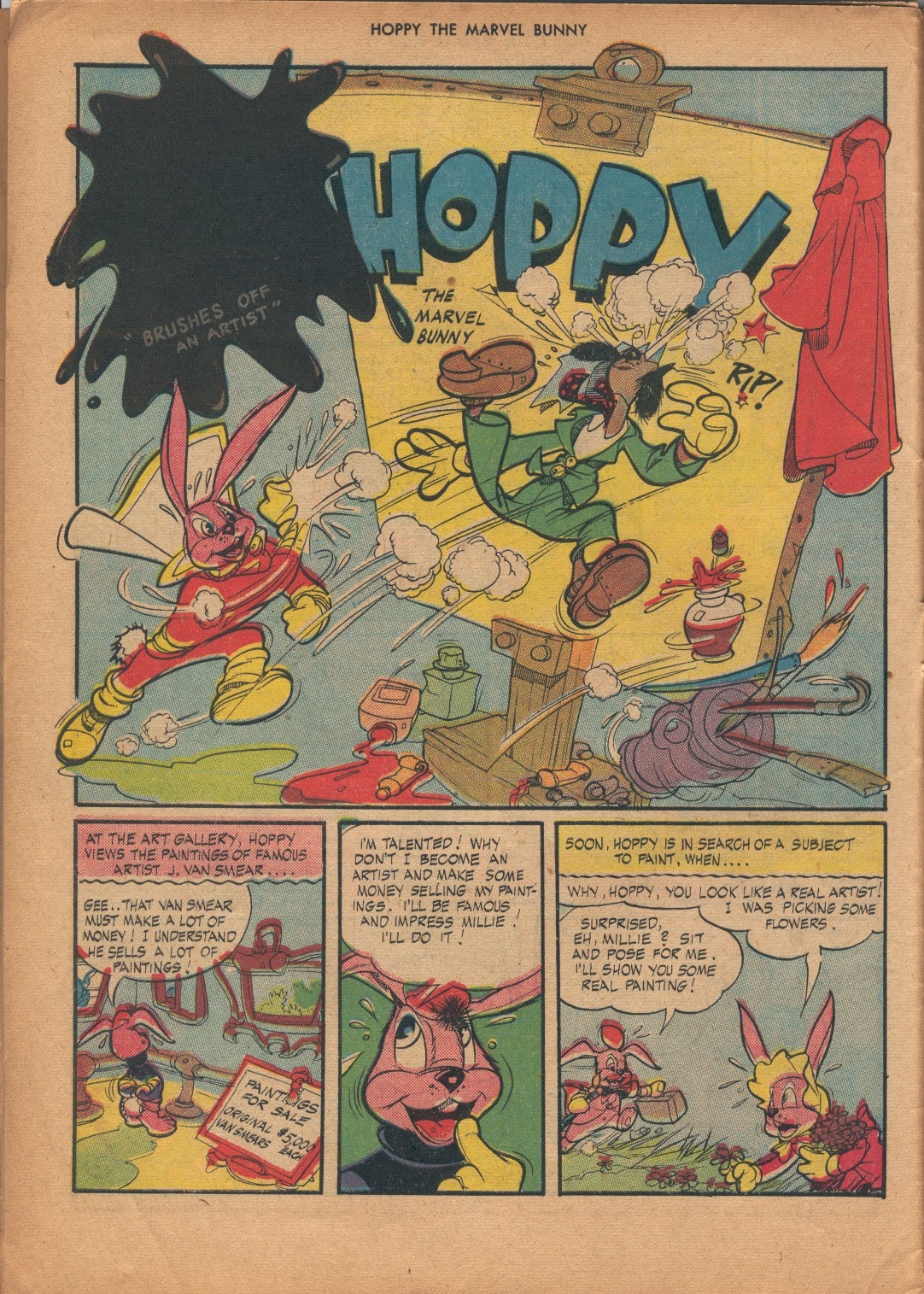 Read online Hoppy The Marvel Bunny comic -  Issue #1 - 8