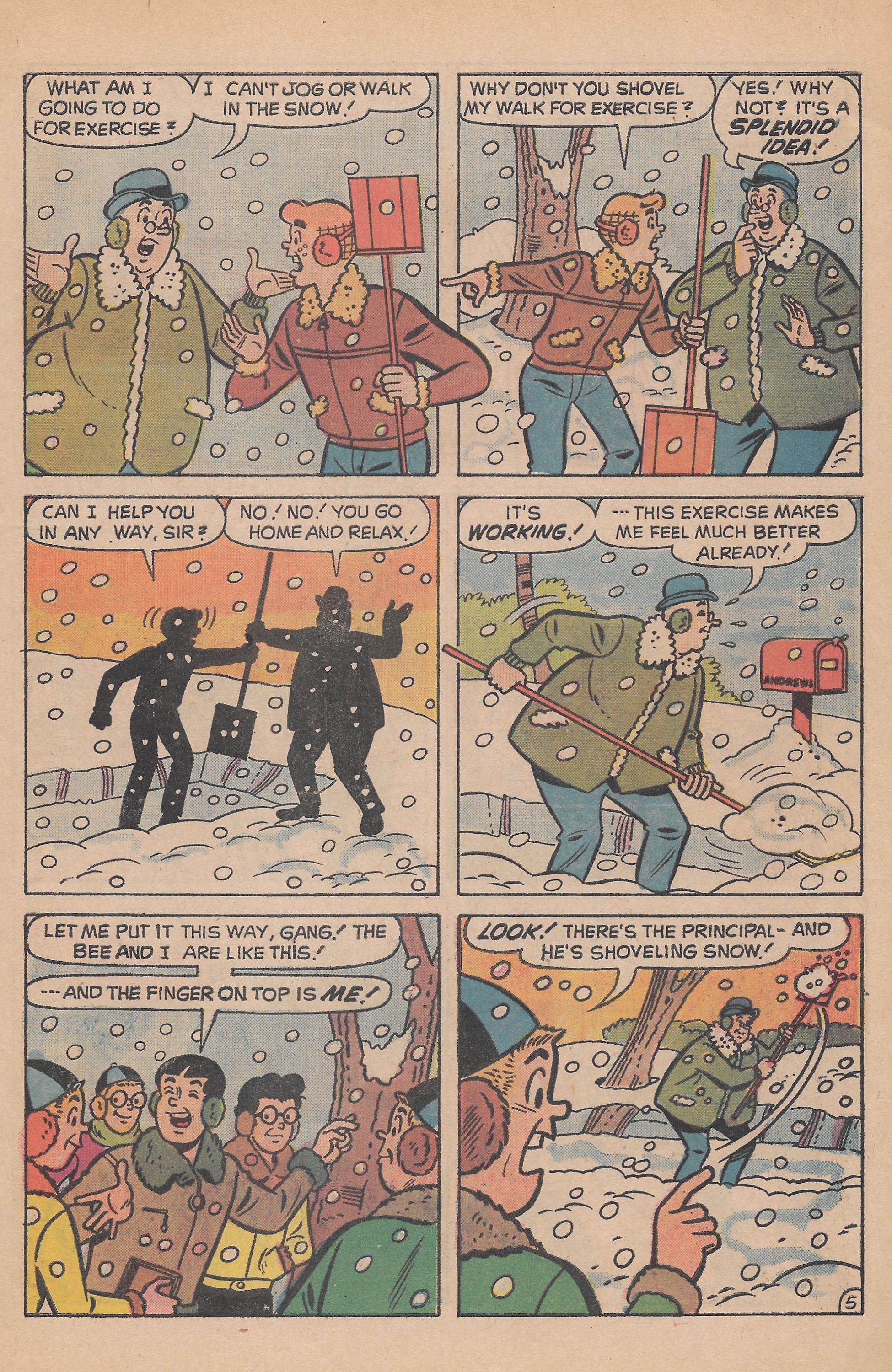 Read online Reggie and Me (1966) comic -  Issue #70 - 7