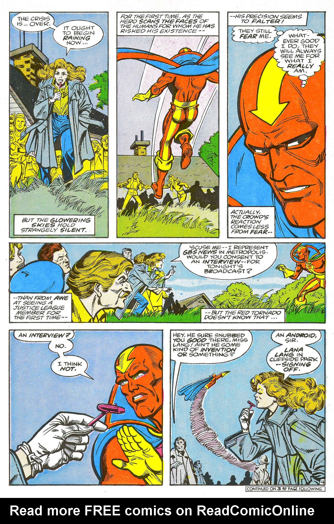 Read online Red Tornado (1985) comic -  Issue #1 - 6