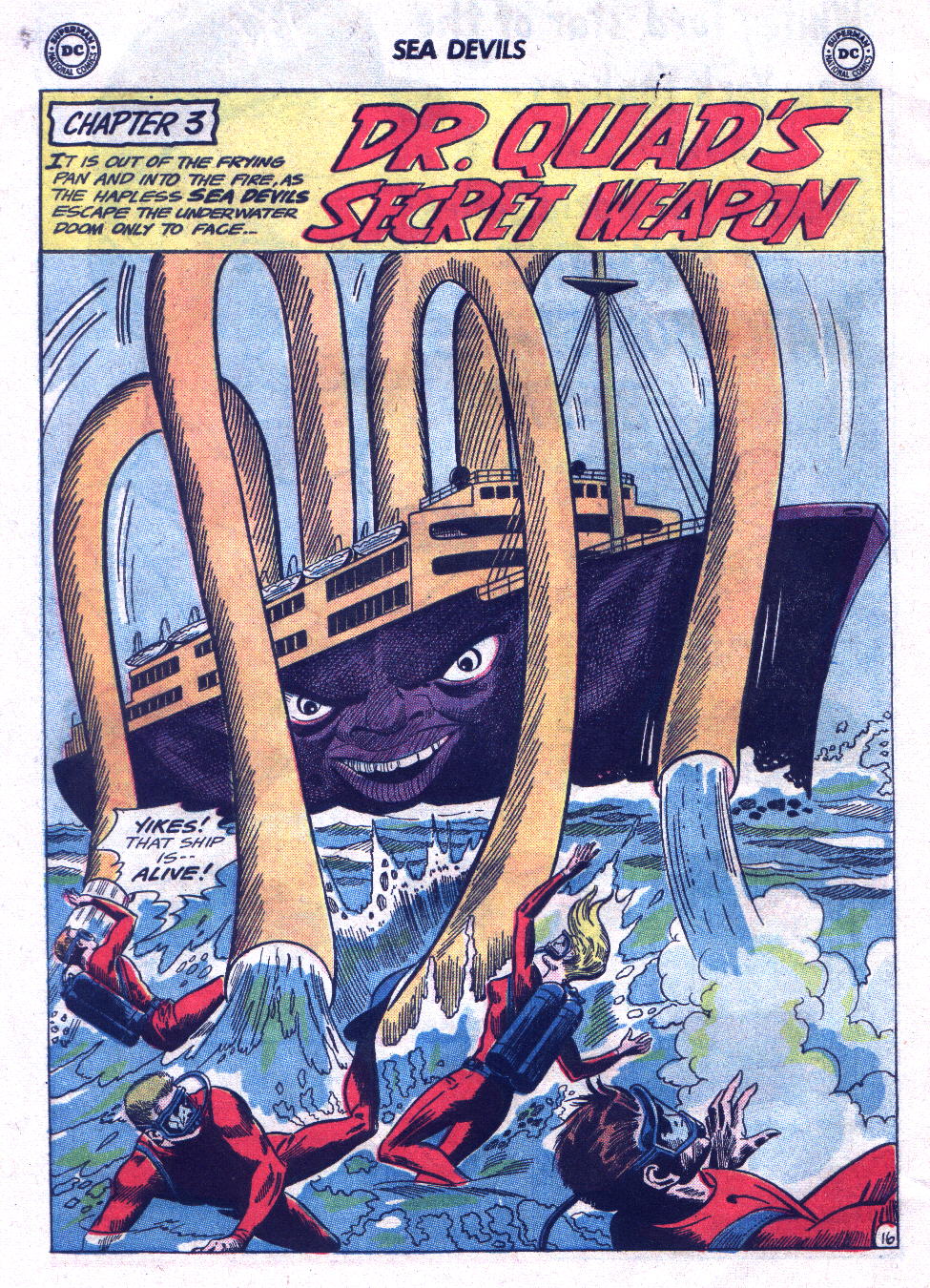 Read online Sea Devils comic -  Issue #21 - 24