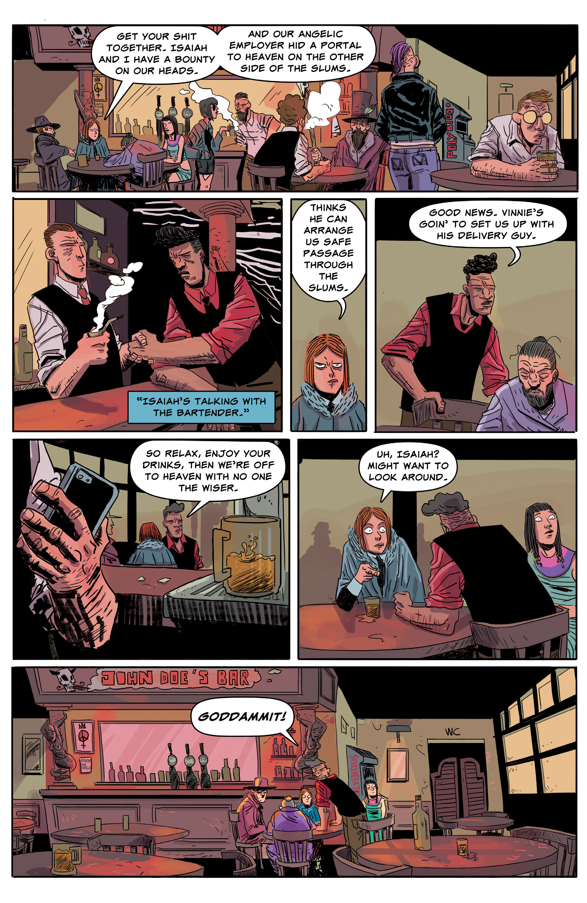 Read online Heavenly Blues comic -  Issue #3 - 7