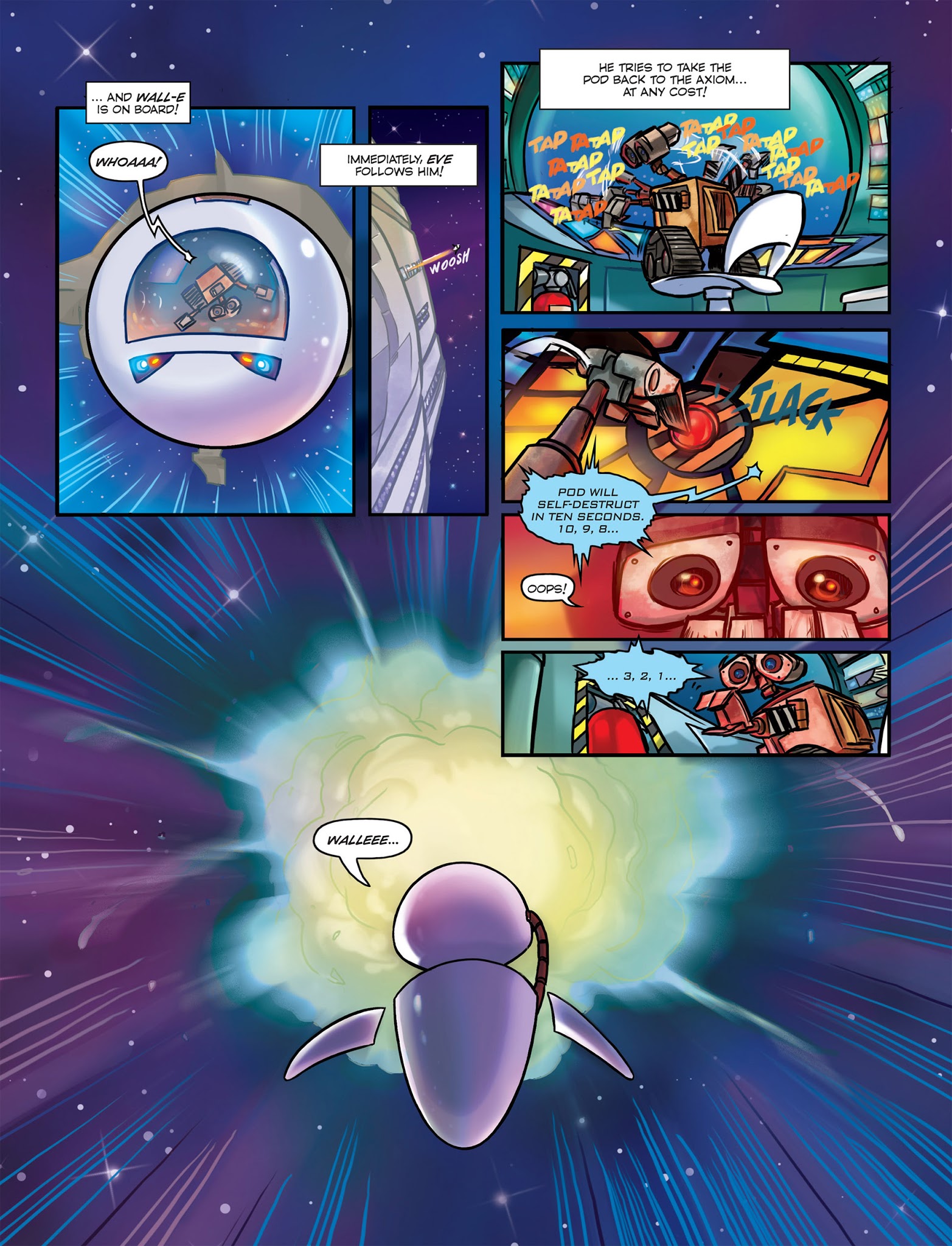 Read online WALL-E comic -  Issue # Full - 28