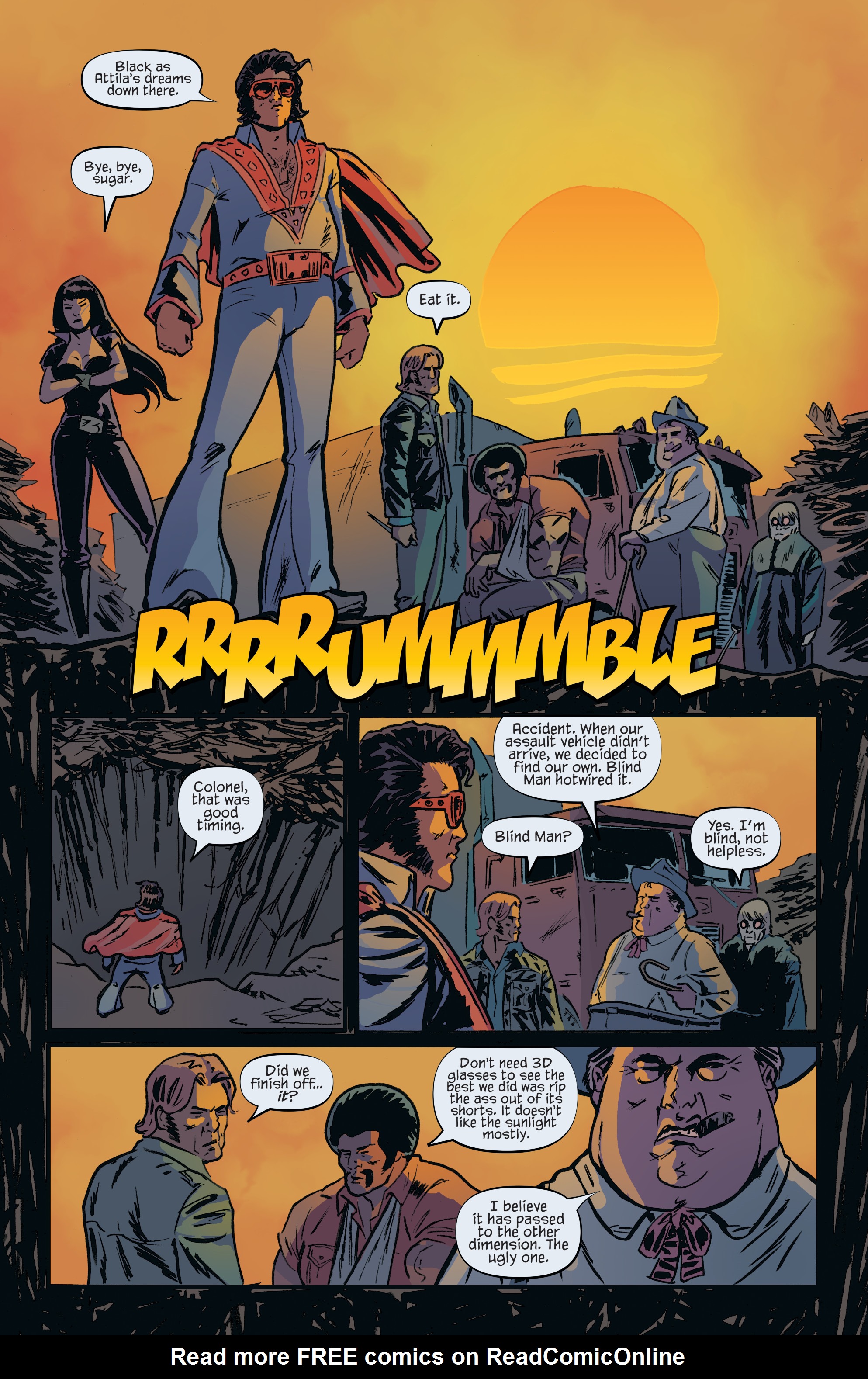Read online Bubba Ho-Tep and the Cosmic Blood-Suckers comic -  Issue # _TPB - 90