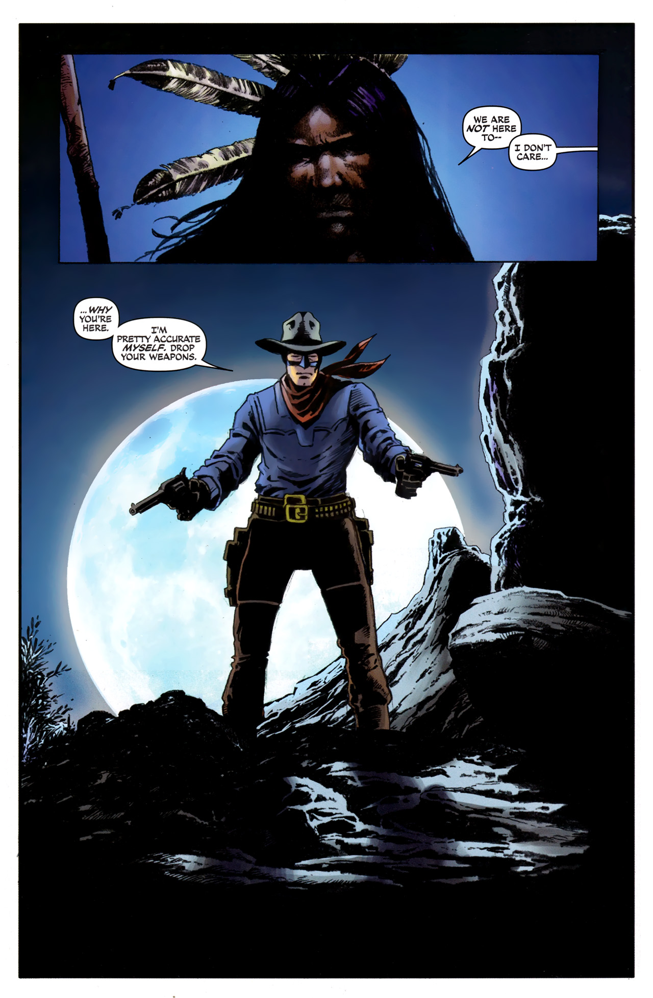 Read online The Lone Ranger & Zorro: The Death of Zorro comic -  Issue #3 - 9