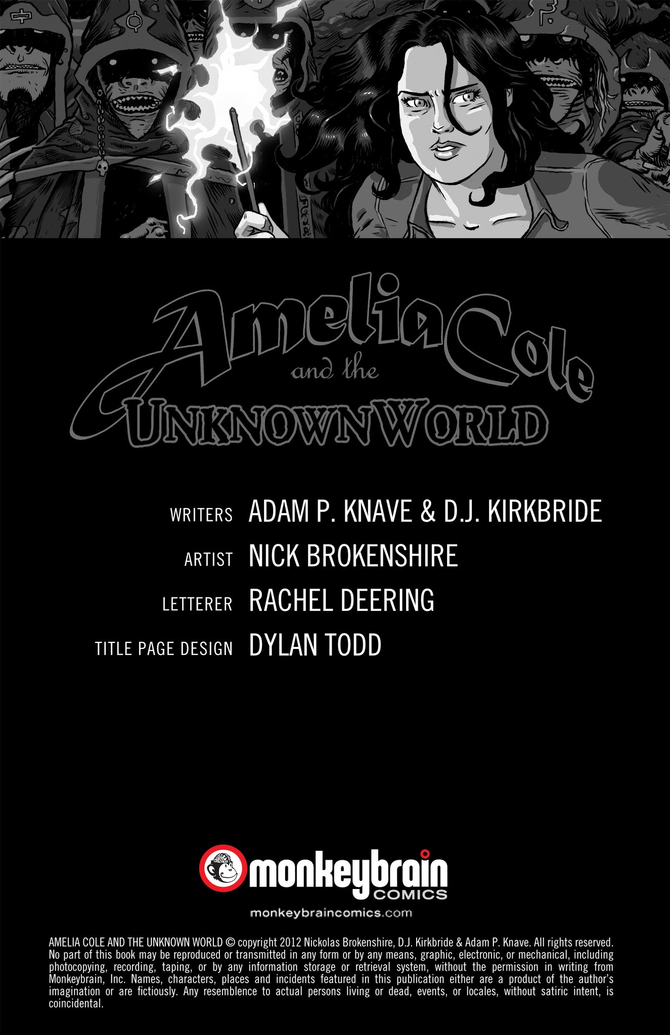 Read online Amelia Cole and the Unknown World comic -  Issue # TPB - 3