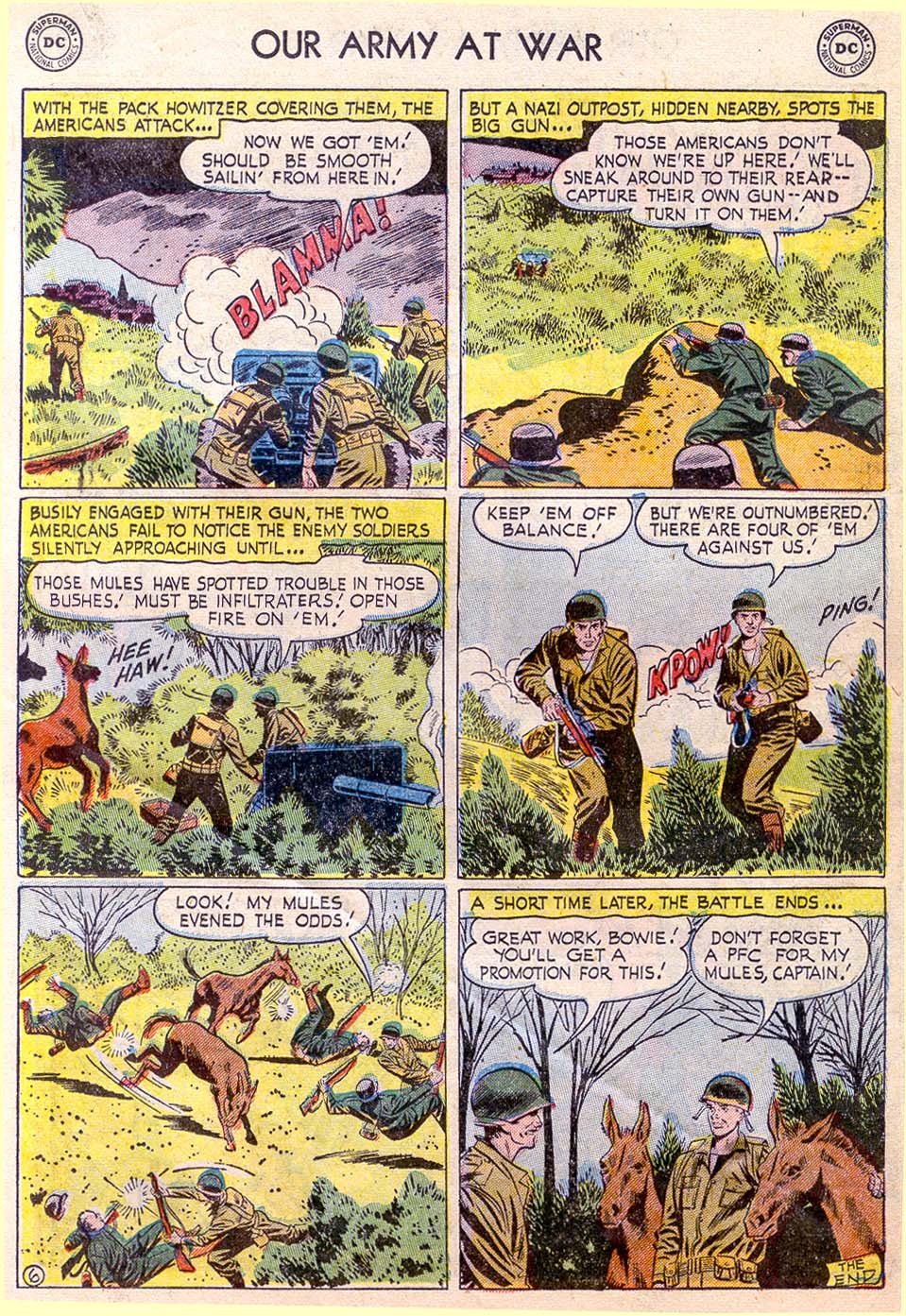 Read online Our Army at War (1952) comic -  Issue #29 - 15