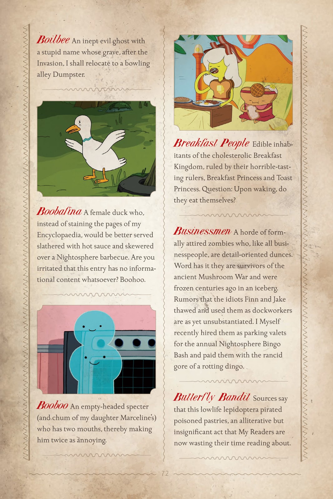 The Adventure Time Encyclopaedia issue TPB (Part 1) - Page 74