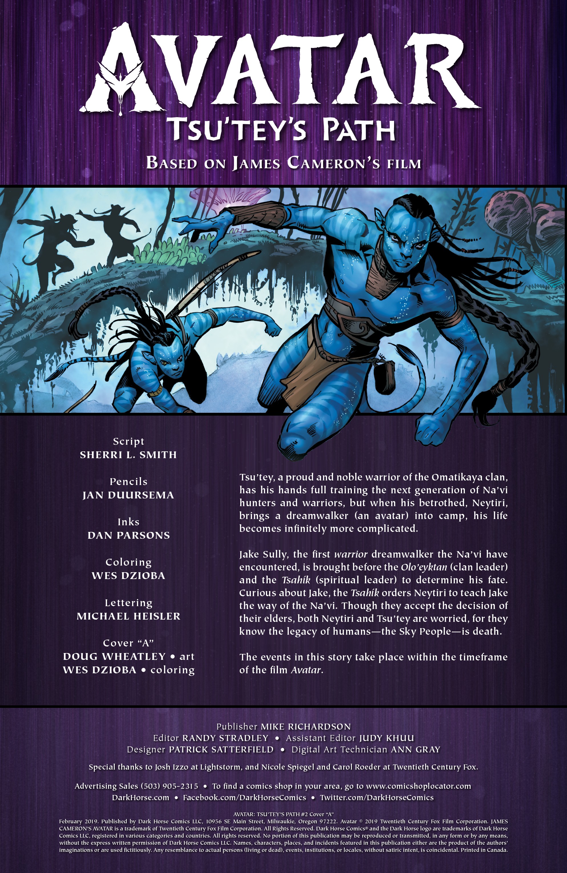 Read online Avatar: Tsu'tey's Path comic -  Issue #2 - 2