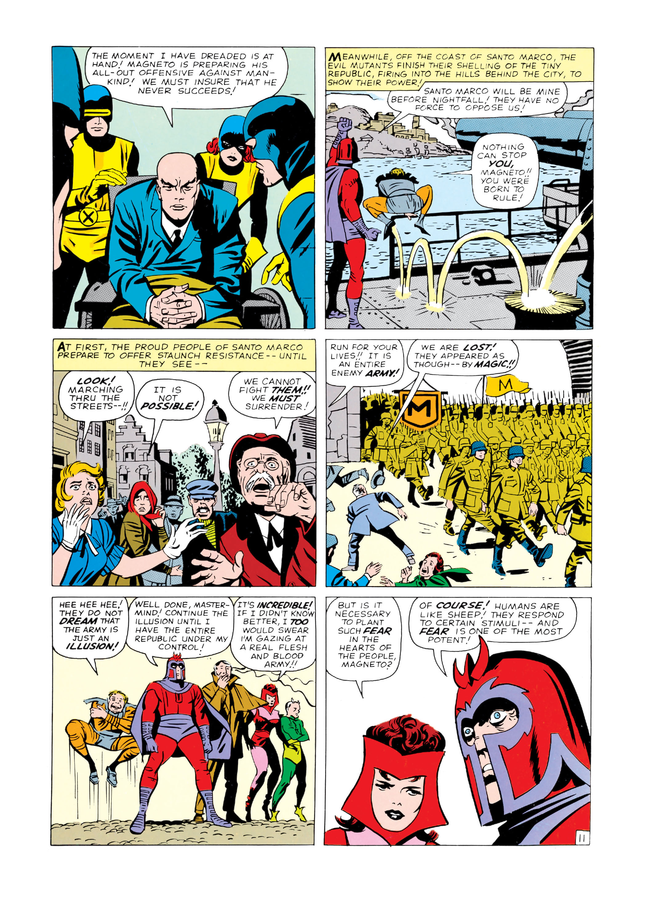 Read online Uncanny X-Men (1963) comic -  Issue #4 - 12