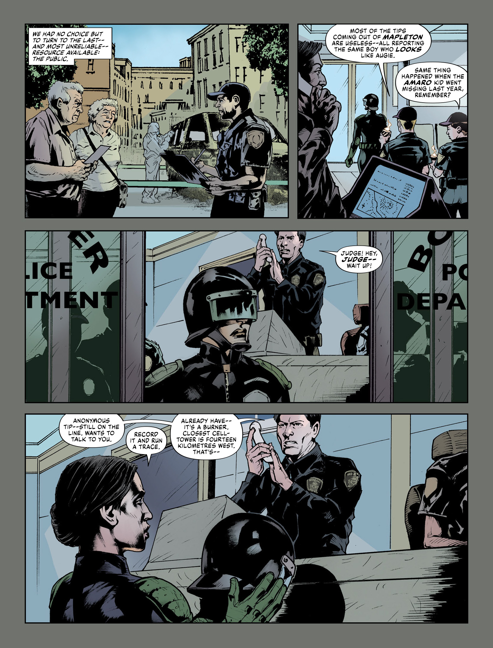 Read online Judge Dredd Megazine (Vol. 5) comic -  Issue #427 - 33