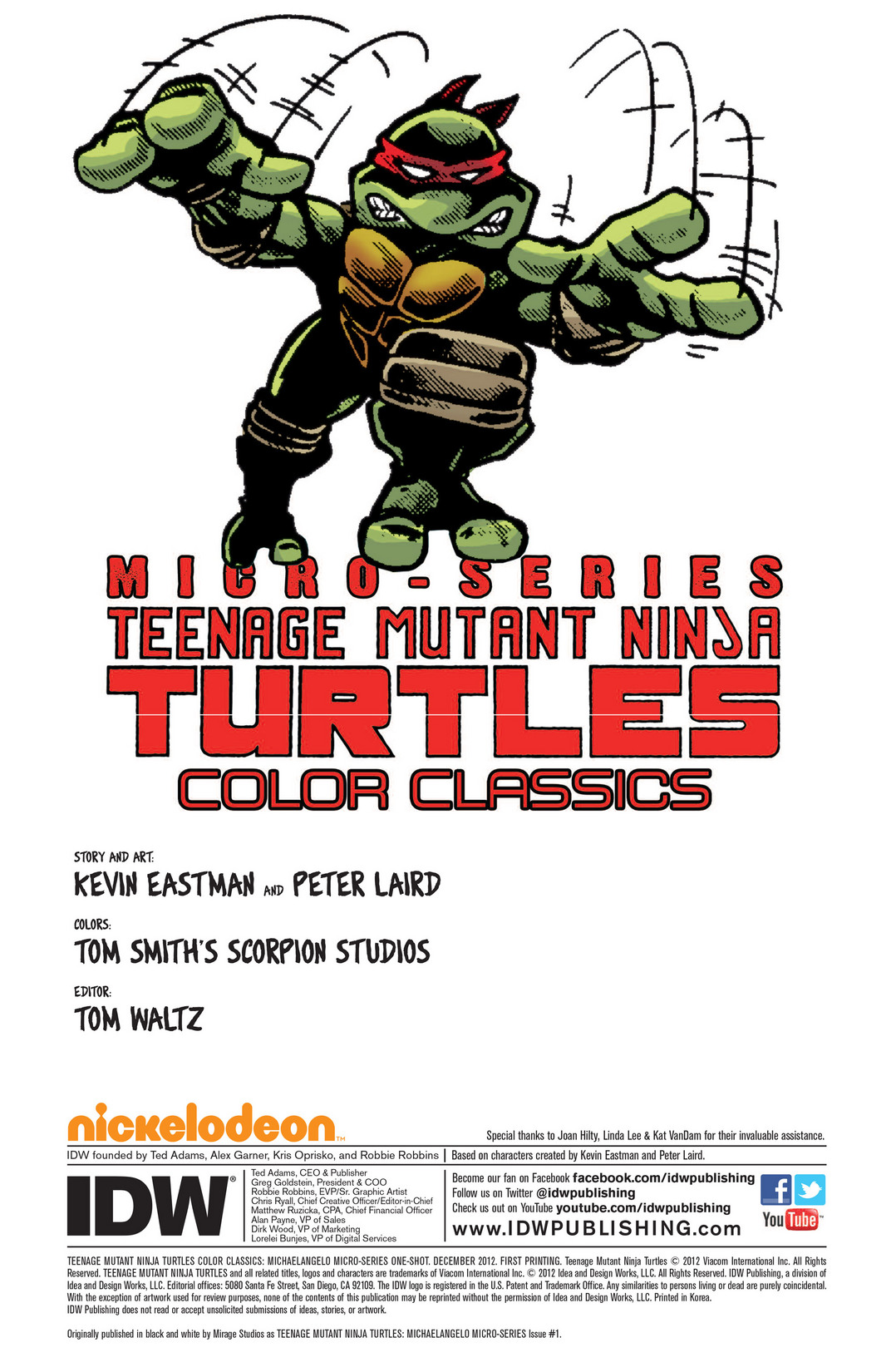Read online Teenage Mutant Ninja Turtles Color Classics: Michaelangelo Micro-Series comic -  Issue # Full - 2