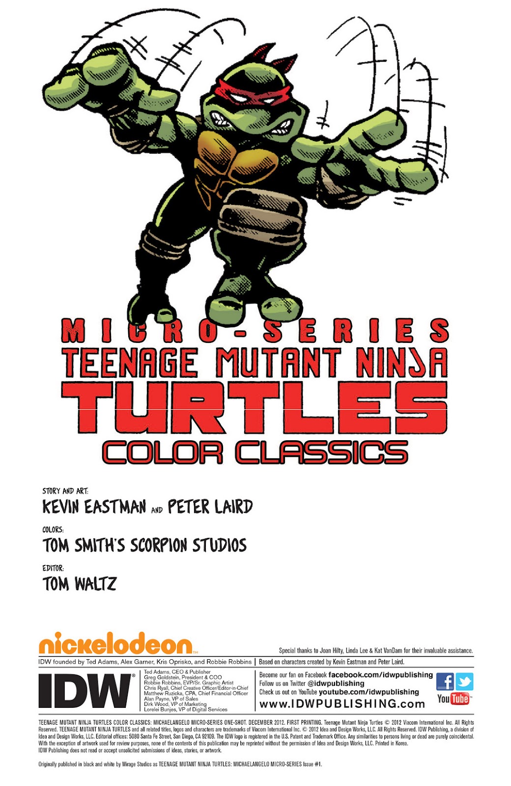 Teenage Mutant Ninja Turtles Color Classics: Michaelangelo Micro-Series issue Full - Page 2
