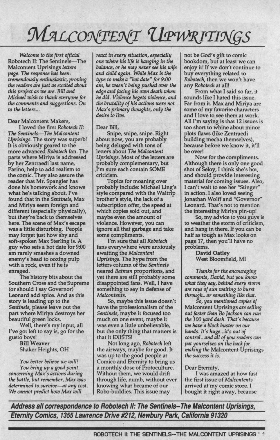 Read online Robotech II: The Sentinels - The Malcontent Uprisings comic -  Issue #4 - 30