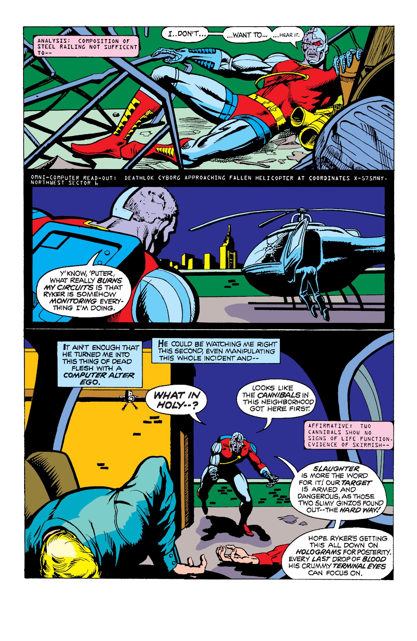 Read online Deathlok the Demolisher: The Complete Collection comic -  Issue # TPB - 105