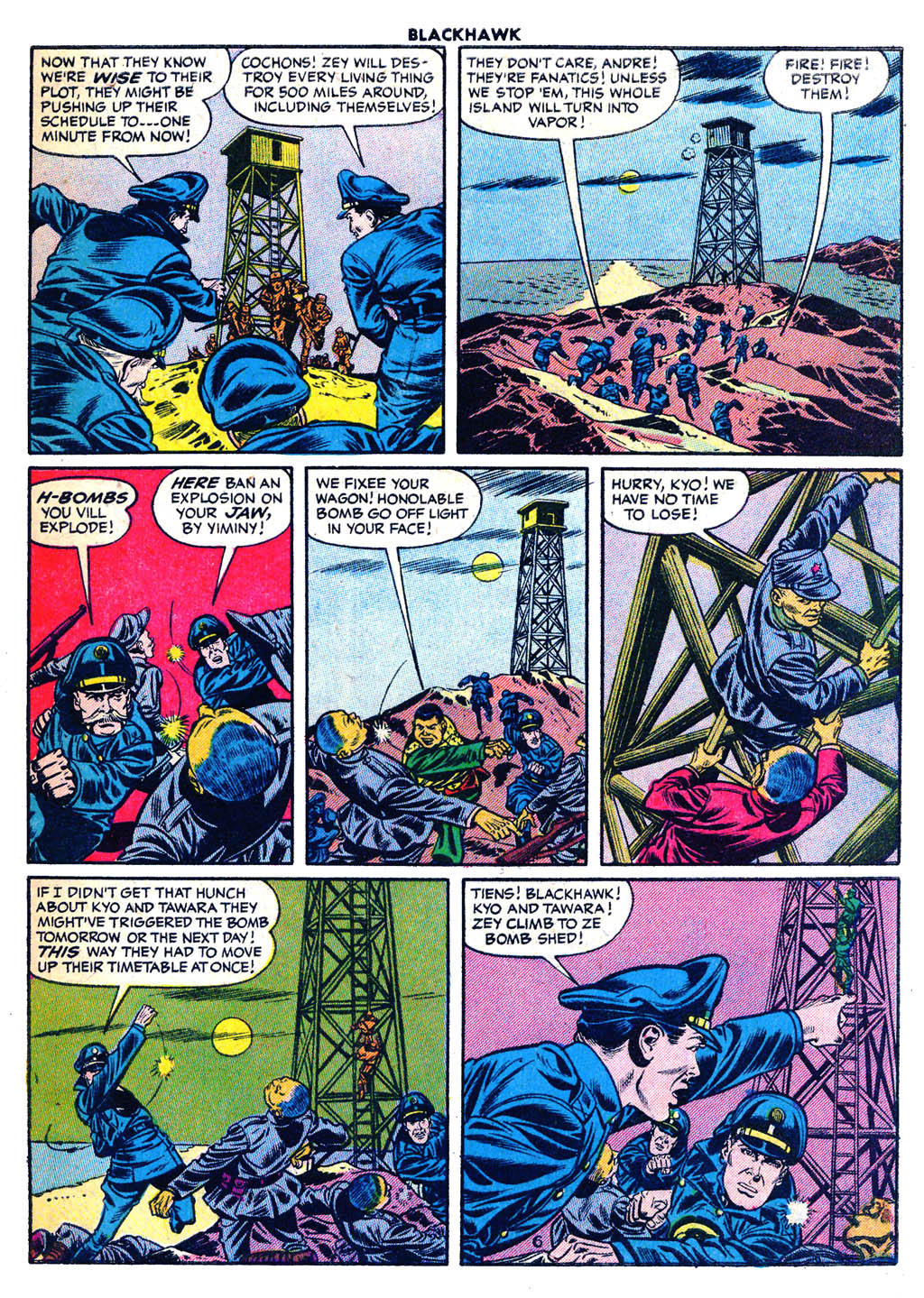 Read online Blackhawk (1957) comic -  Issue #107 - 31