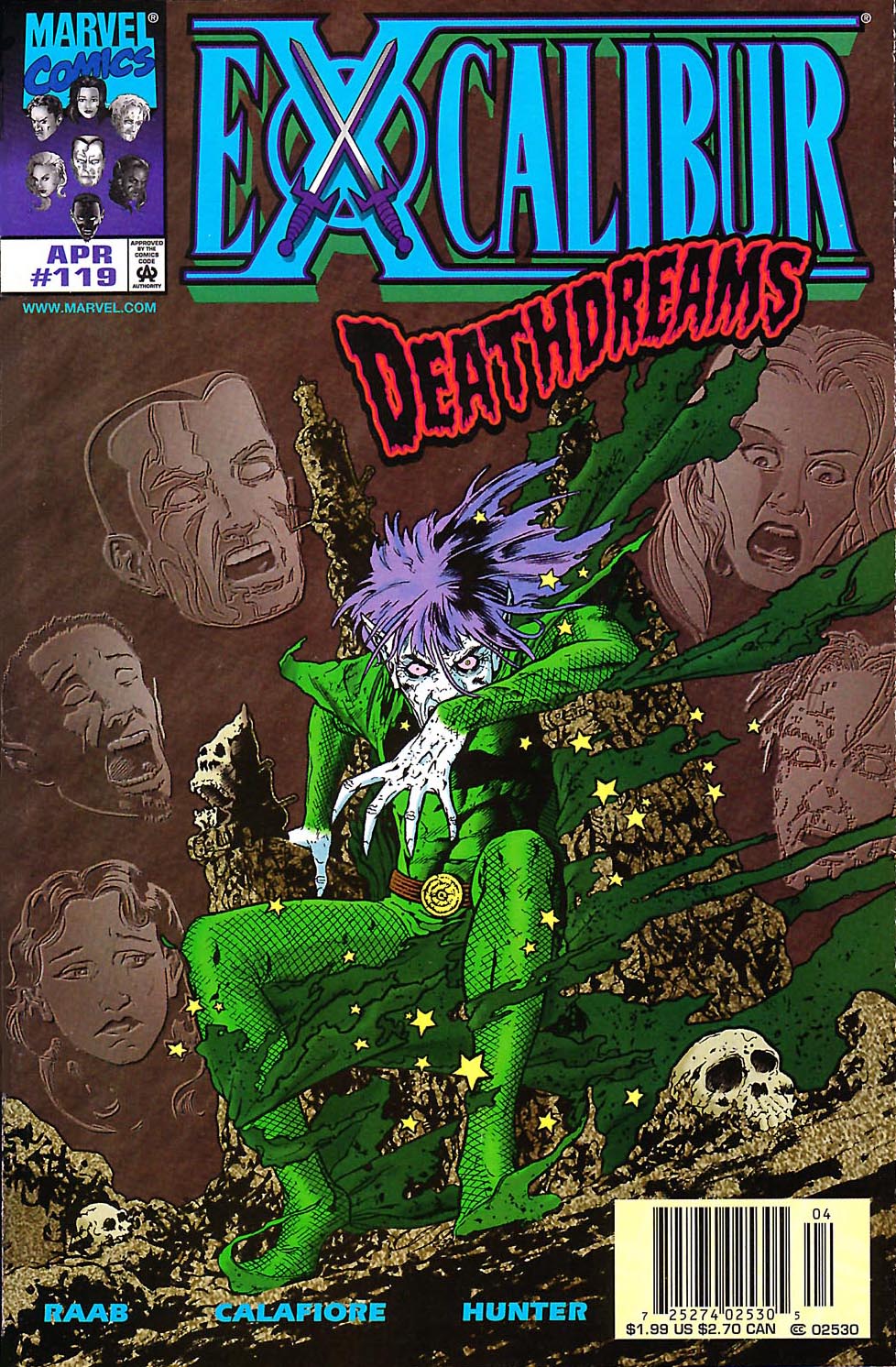 Read online Excalibur (1988) comic -  Issue #119 - 1