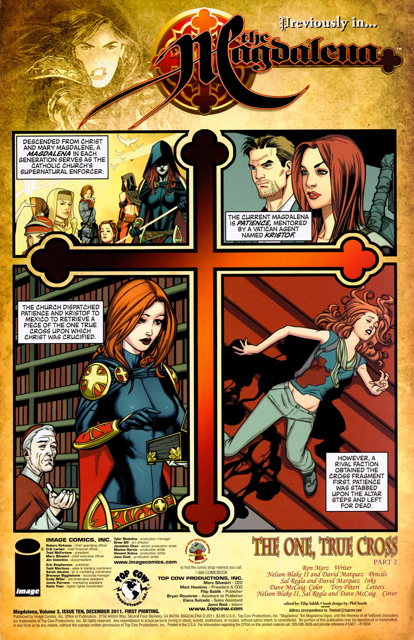 Read online The Magdalena (2010) comic -  Issue #10 - 2
