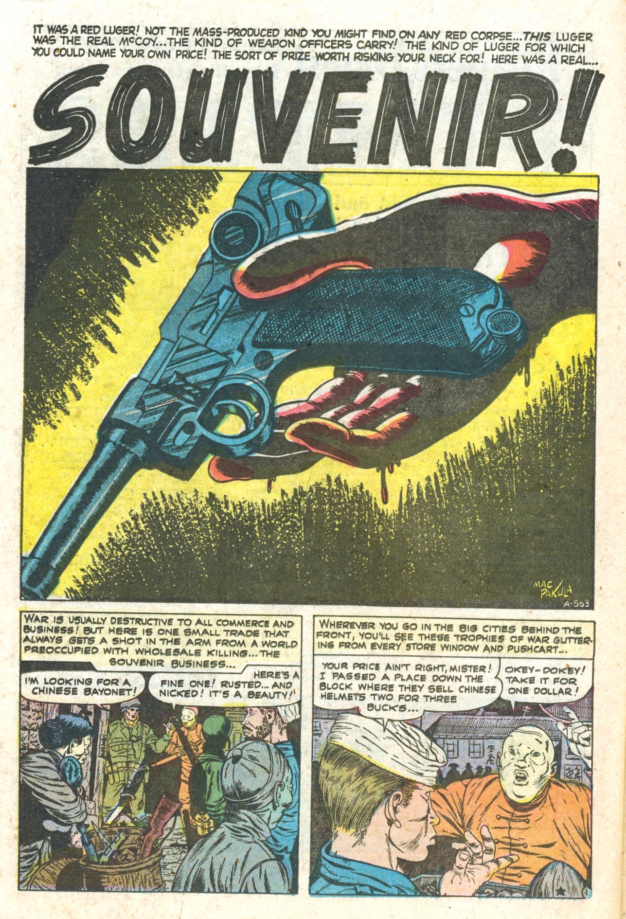 Read online Men in Action comic -  Issue #5 - 22