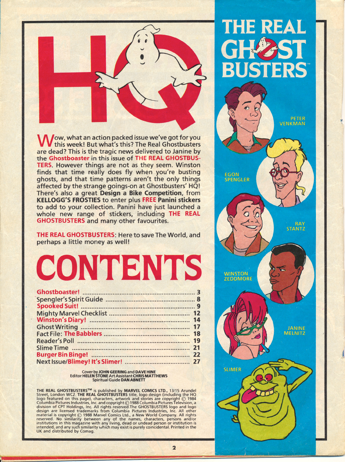 Read online The Real Ghostbusters comic -  Issue #15 - 2