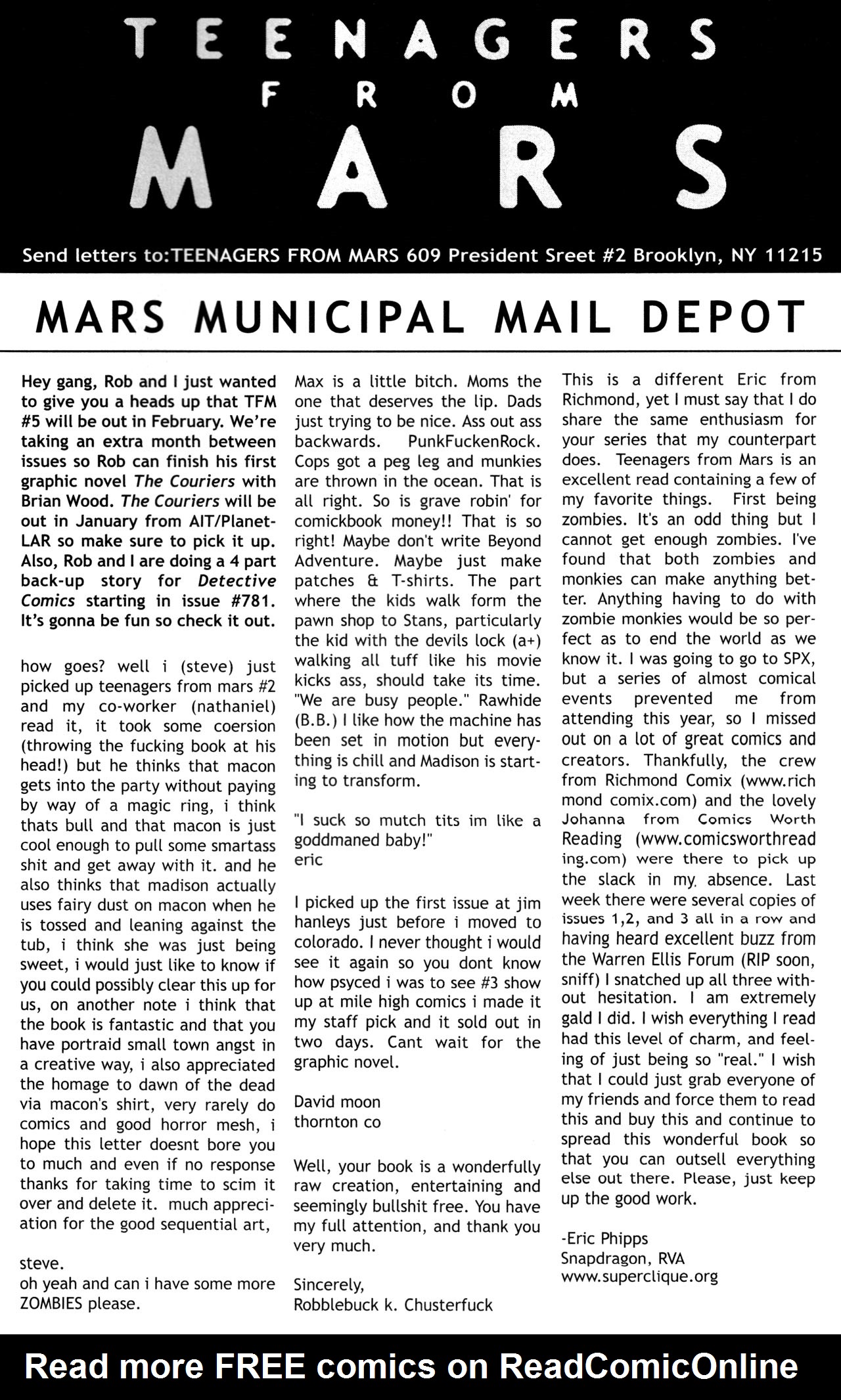 Read online Teenagers From Mars comic -  Issue #4 - 30