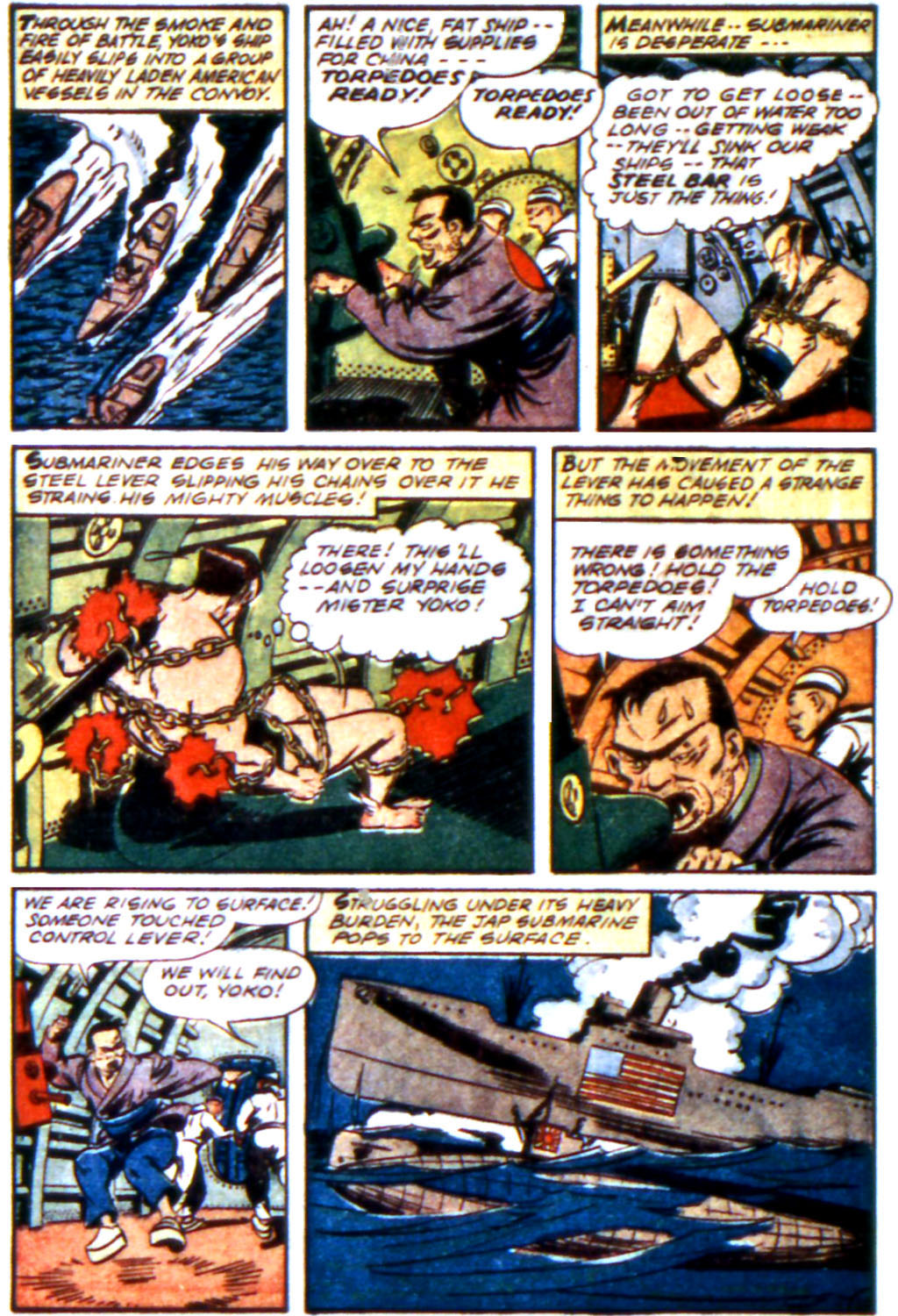 Read online Sub-Mariner Comics comic -  Issue #11 - 12