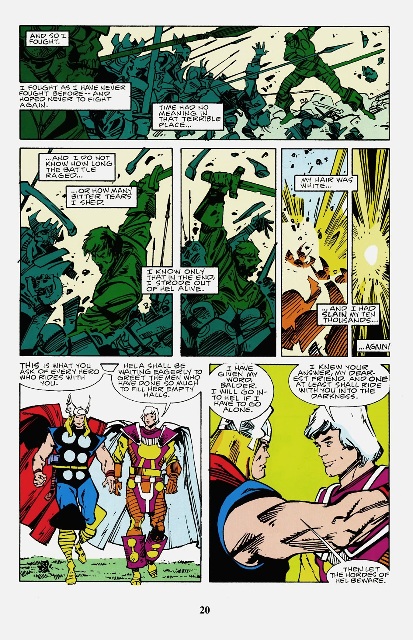 Read online Thor Visionaries: Walter Simonson comic -  Issue # TPB 3 - 22