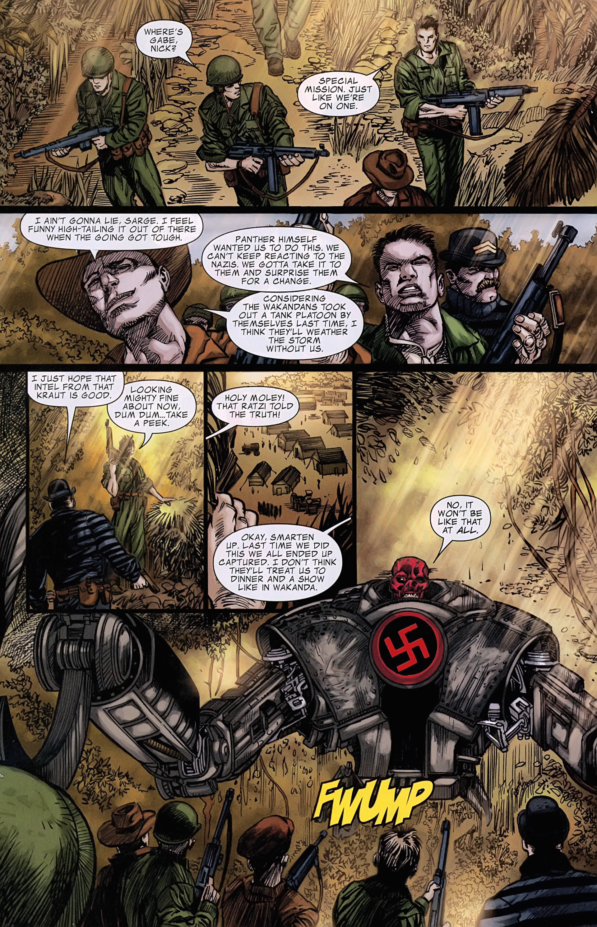 Read online Black Panther/Captain America: Flags Of Our Fathers comic -  Issue #3 - 22