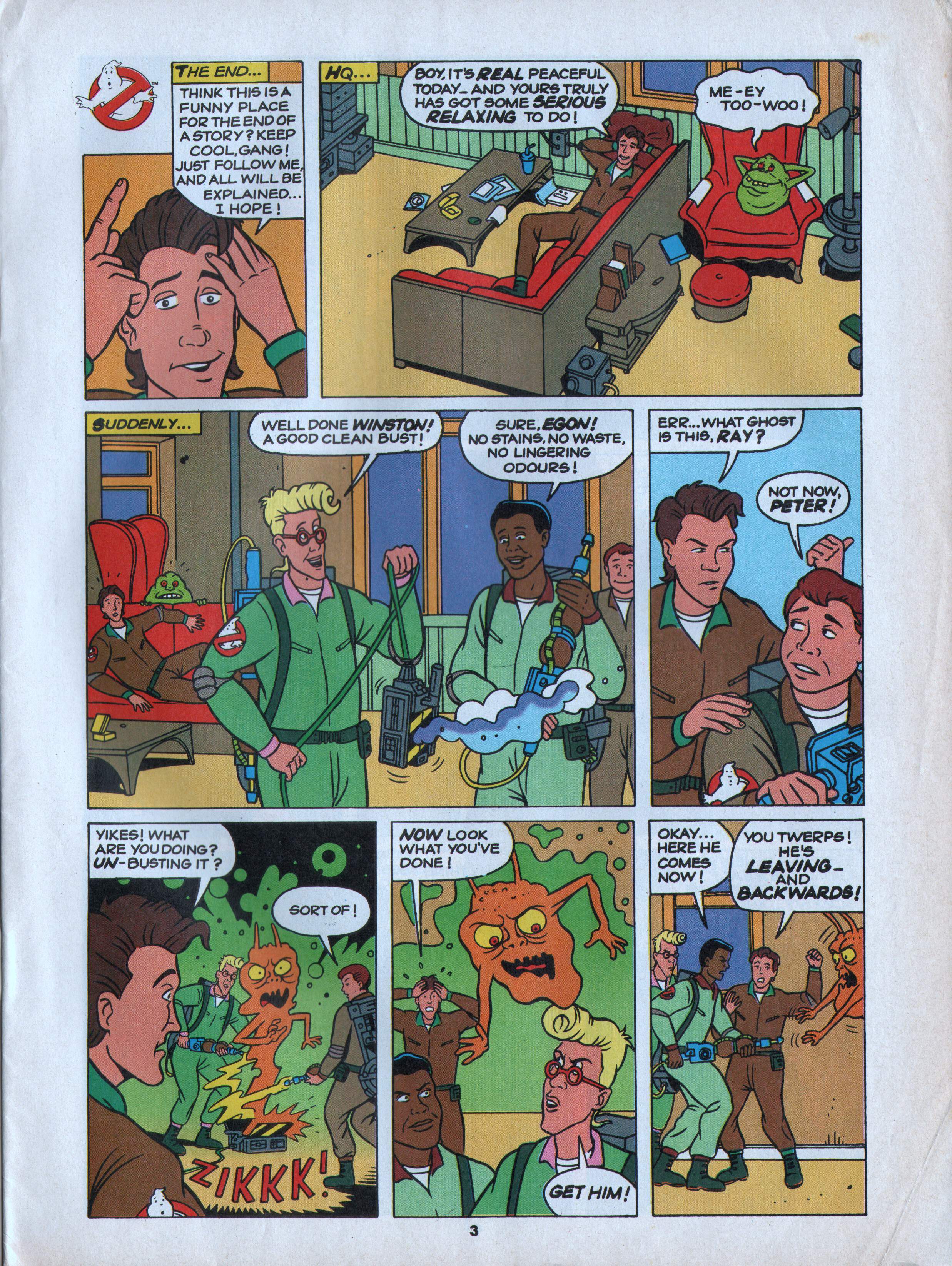 Read online The Real Ghostbusters comic -  Issue #159 - 19
