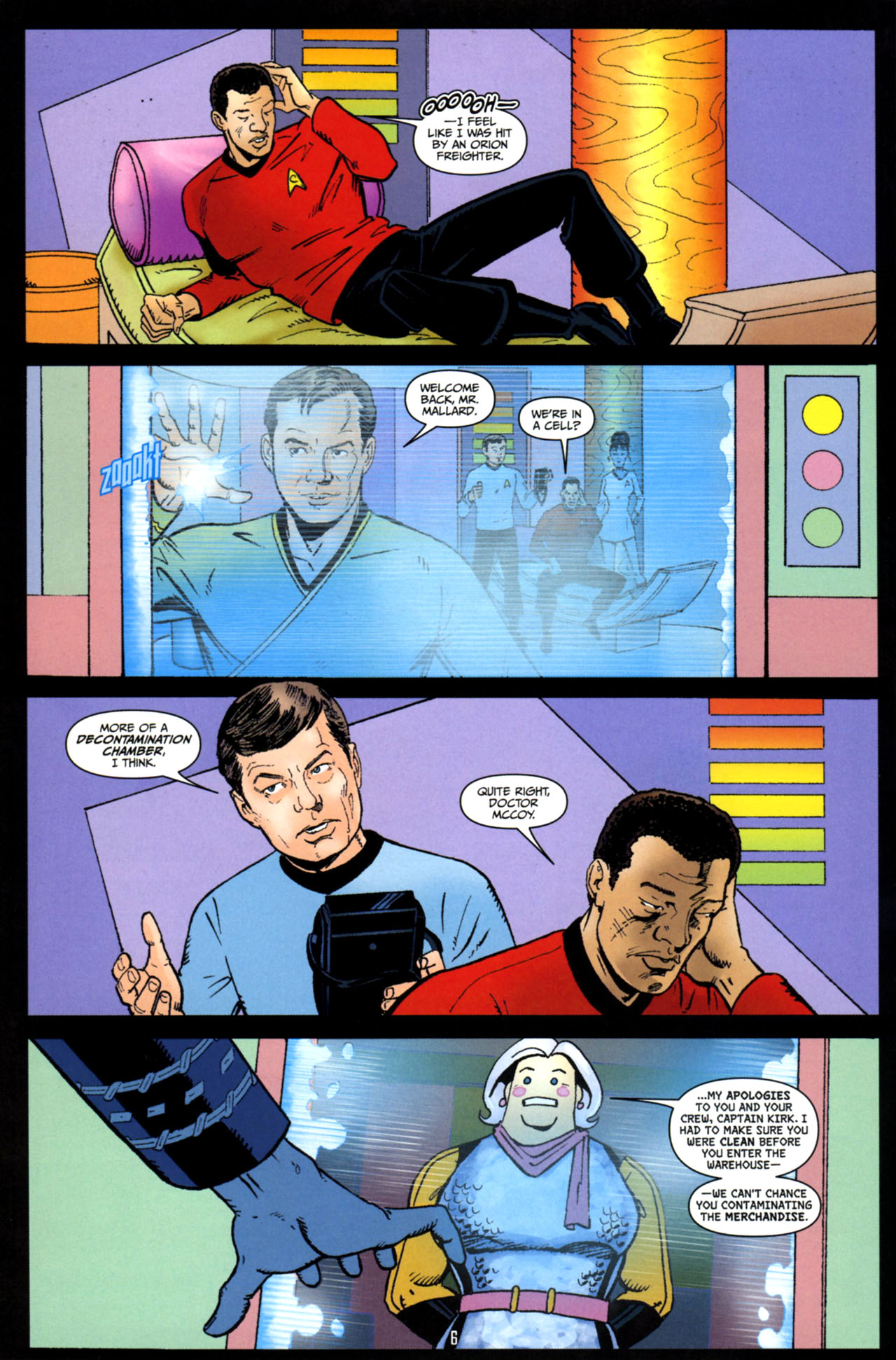 Read online Star Trek: Year Four comic -  Issue #6 - 8