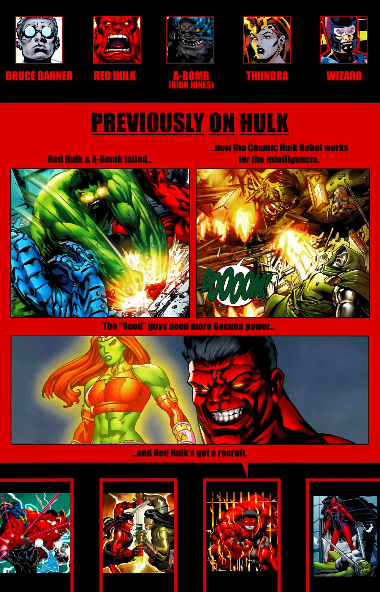 Read online Fall of the Hulks: Red Hulk comic -  Issue #2 - 2