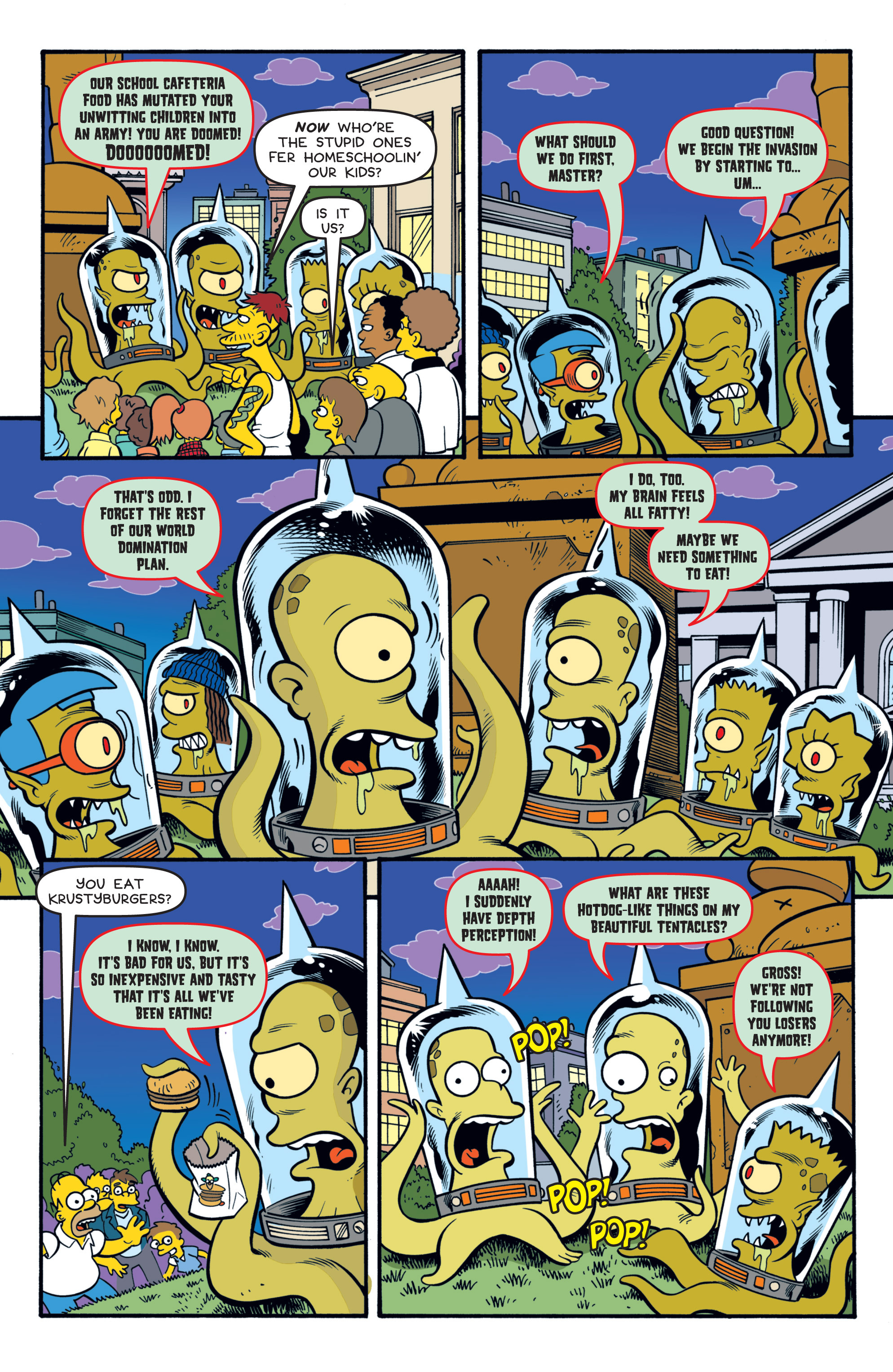 Read online Treehouse of Horror comic -  Issue #19 - 24