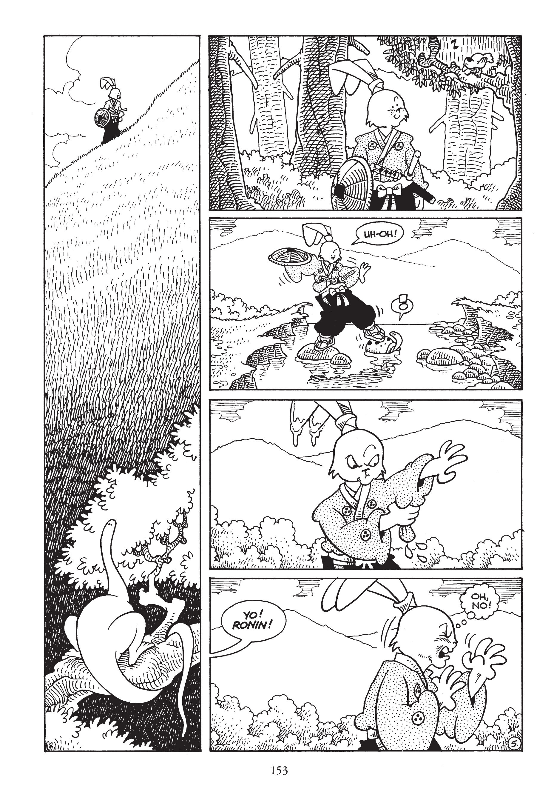 Read online Usagi Yojimbo (1987) comic -  Issue # _TPB 4 - 150