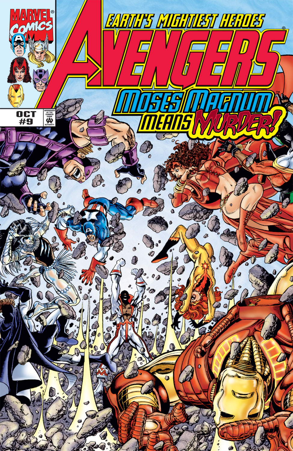 Read online Avengers (1998) comic -  Issue #9 - 1
