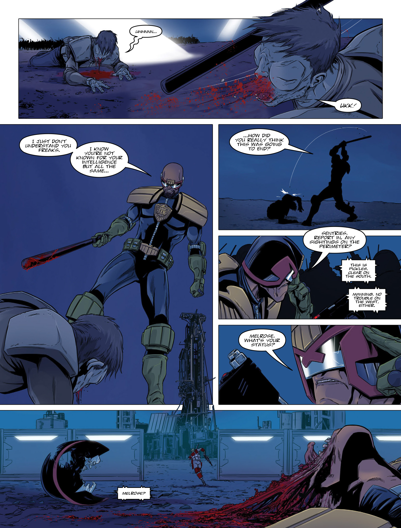 Read online Judge Dredd Megazine (Vol. 5) comic -  Issue #422 - 12