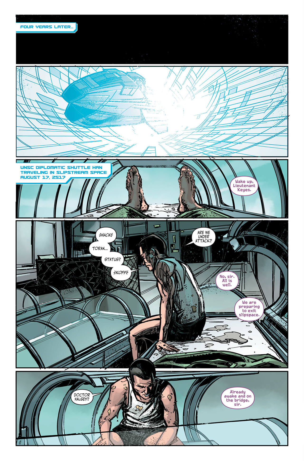 Read online Halo: Fall Of Reach - Boot Camp comic -  Issue # Full - 14